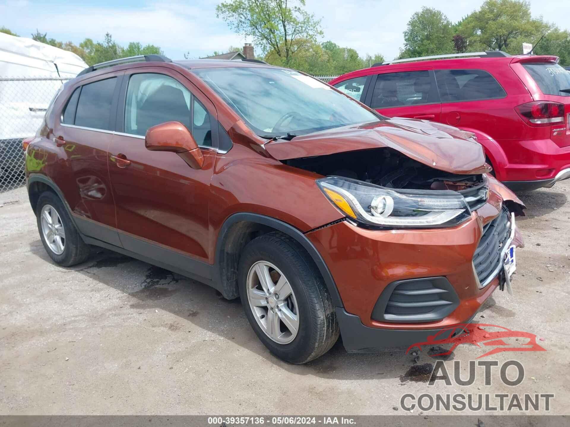 CHEVROLET TRAX 2019 - 3GNCJLSB9KL276510