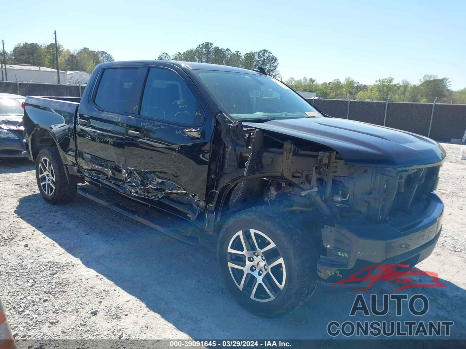 CHEVROLET SILVERADO 1500 2020 - 1GCPYCEFXLZ224642