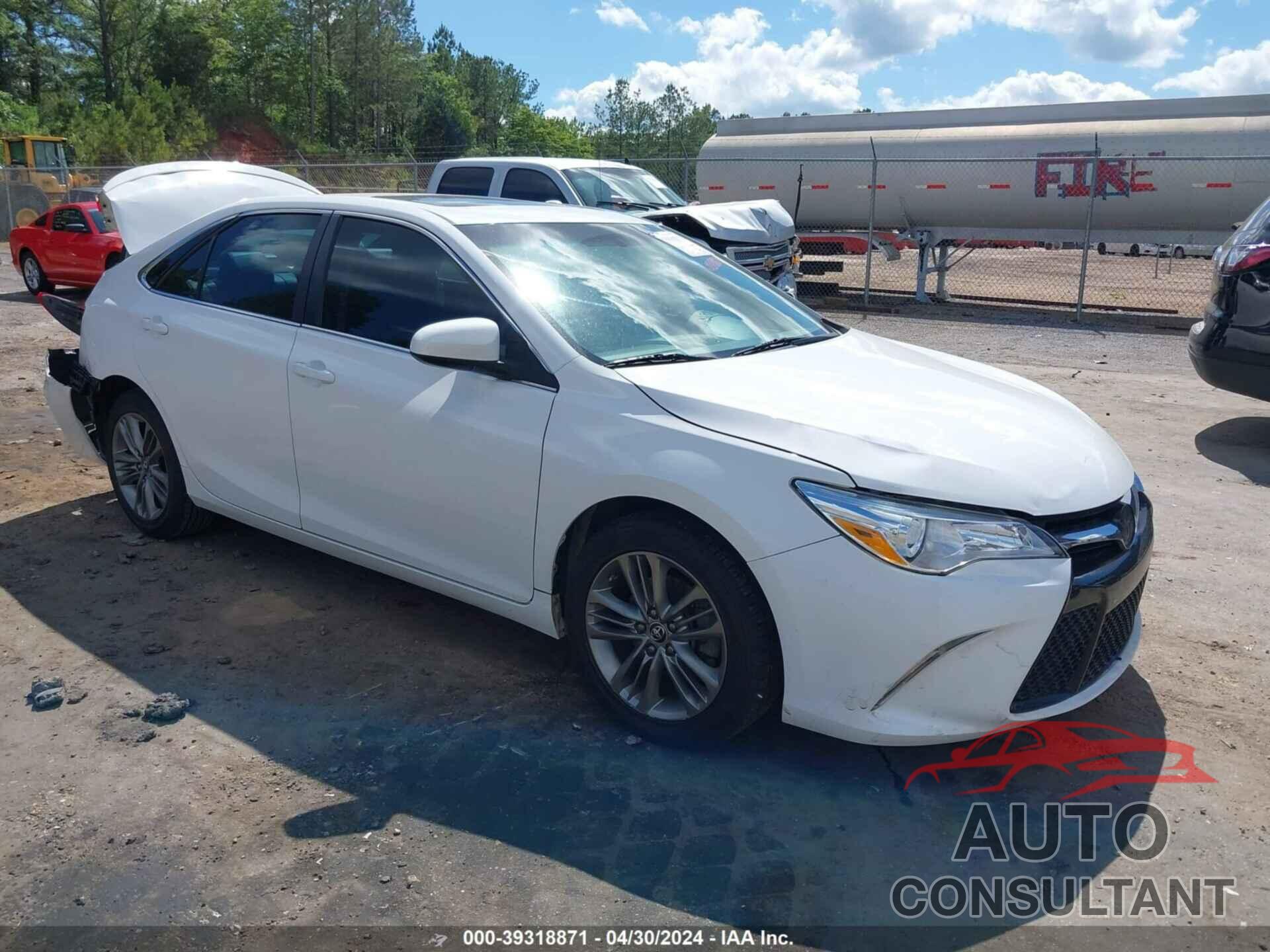 TOYOTA CAMRY 2017 - 4T1BF1FK2HU755415