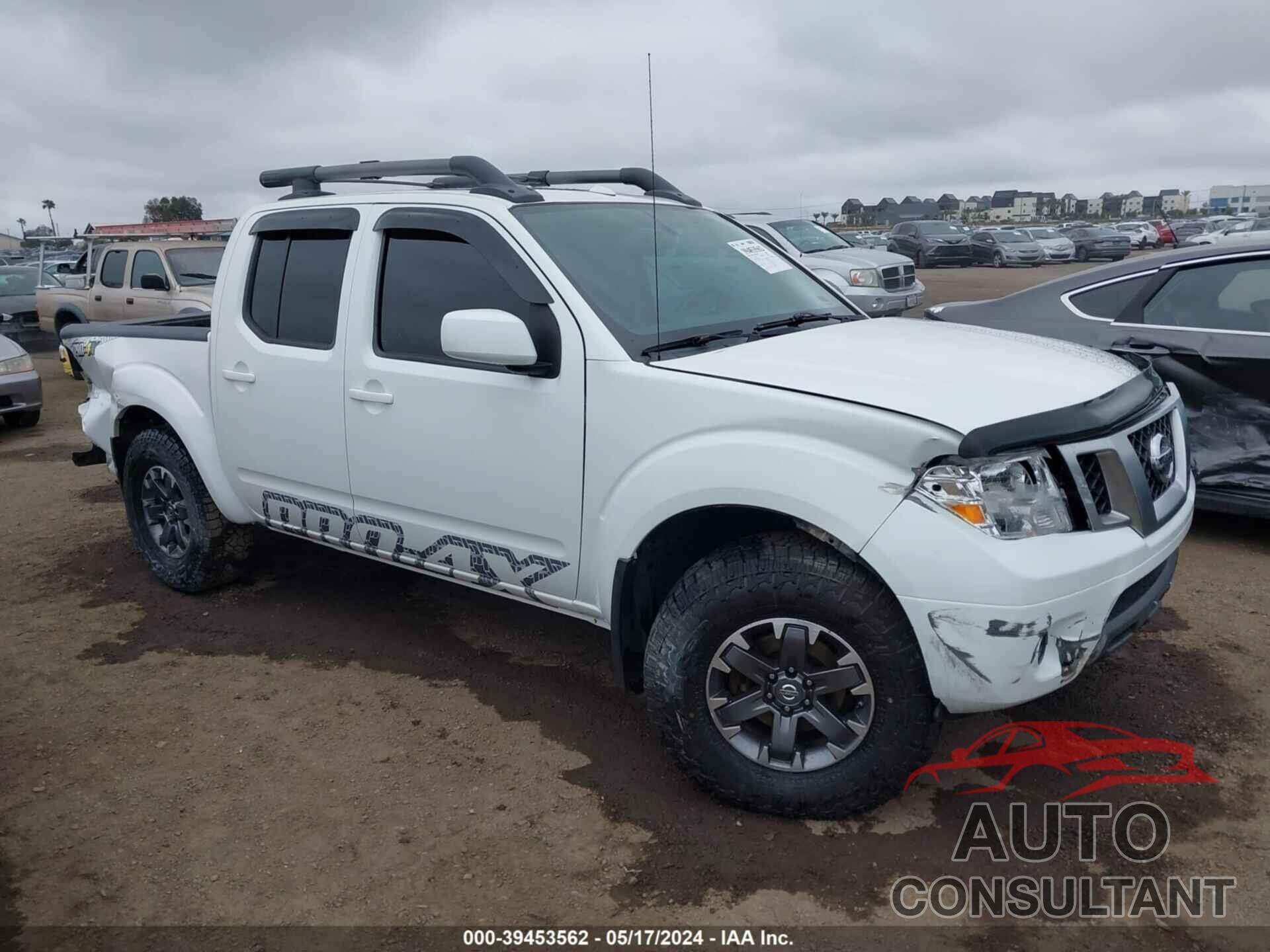 NISSAN FRONTIER 2017 - 1N6AD0EV6HN748633