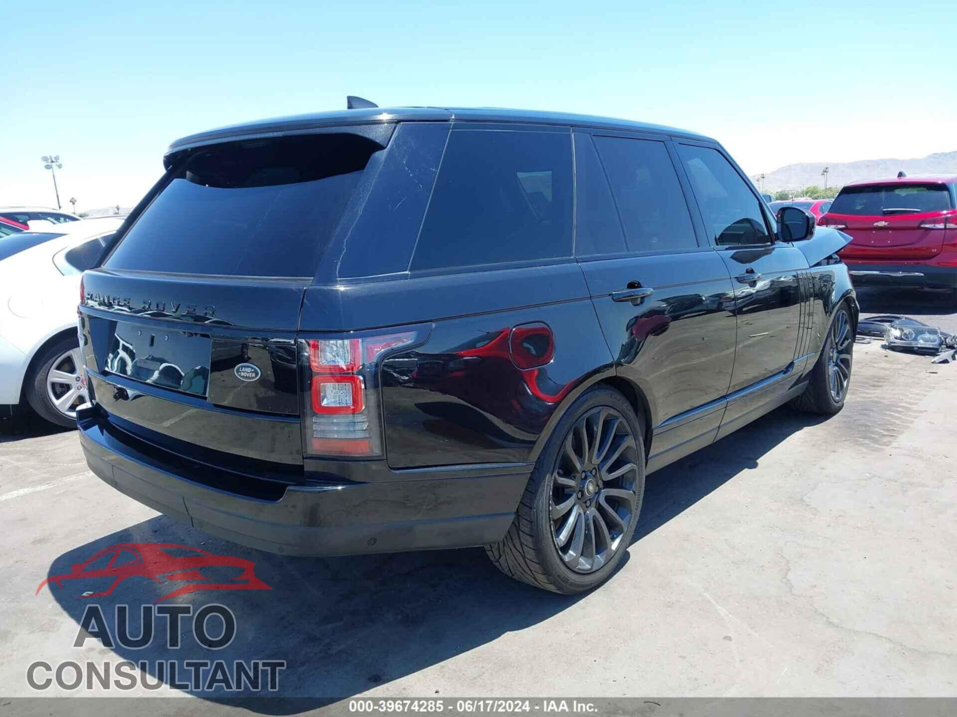 LAND ROVER RANGE ROVER 2017 - SALGS2FE9HA370675