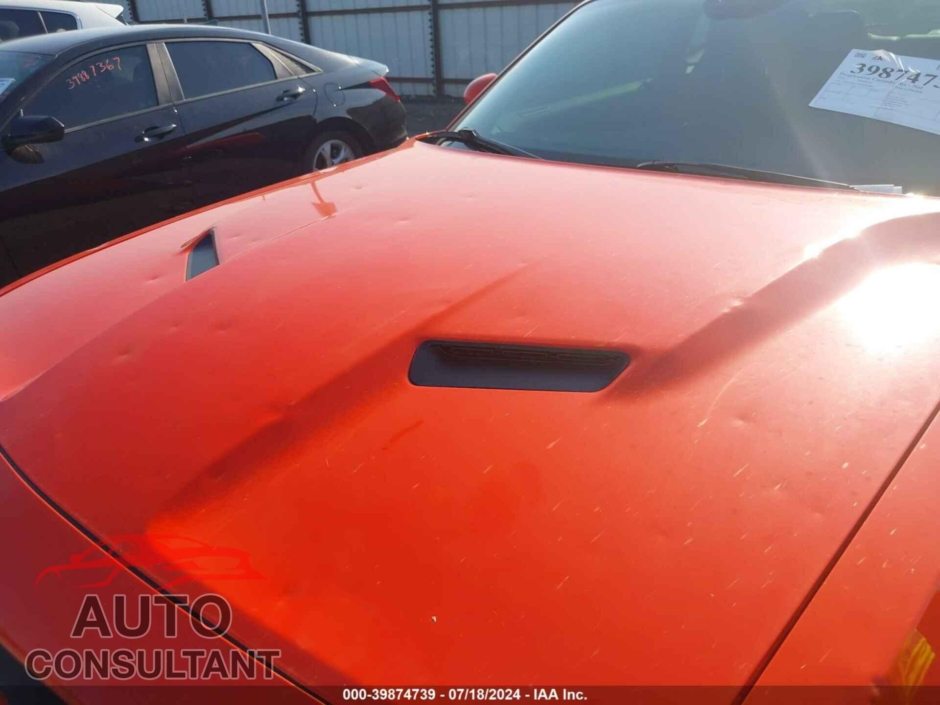 DODGE CHALLENGER 2021 - 2C3CDZAG3MH524492