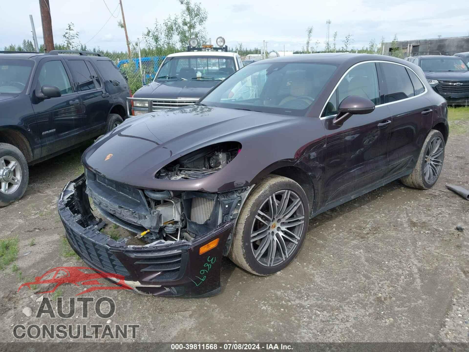 PORSCHE MACAN 2017 - WP1AB2A51HLB21231
