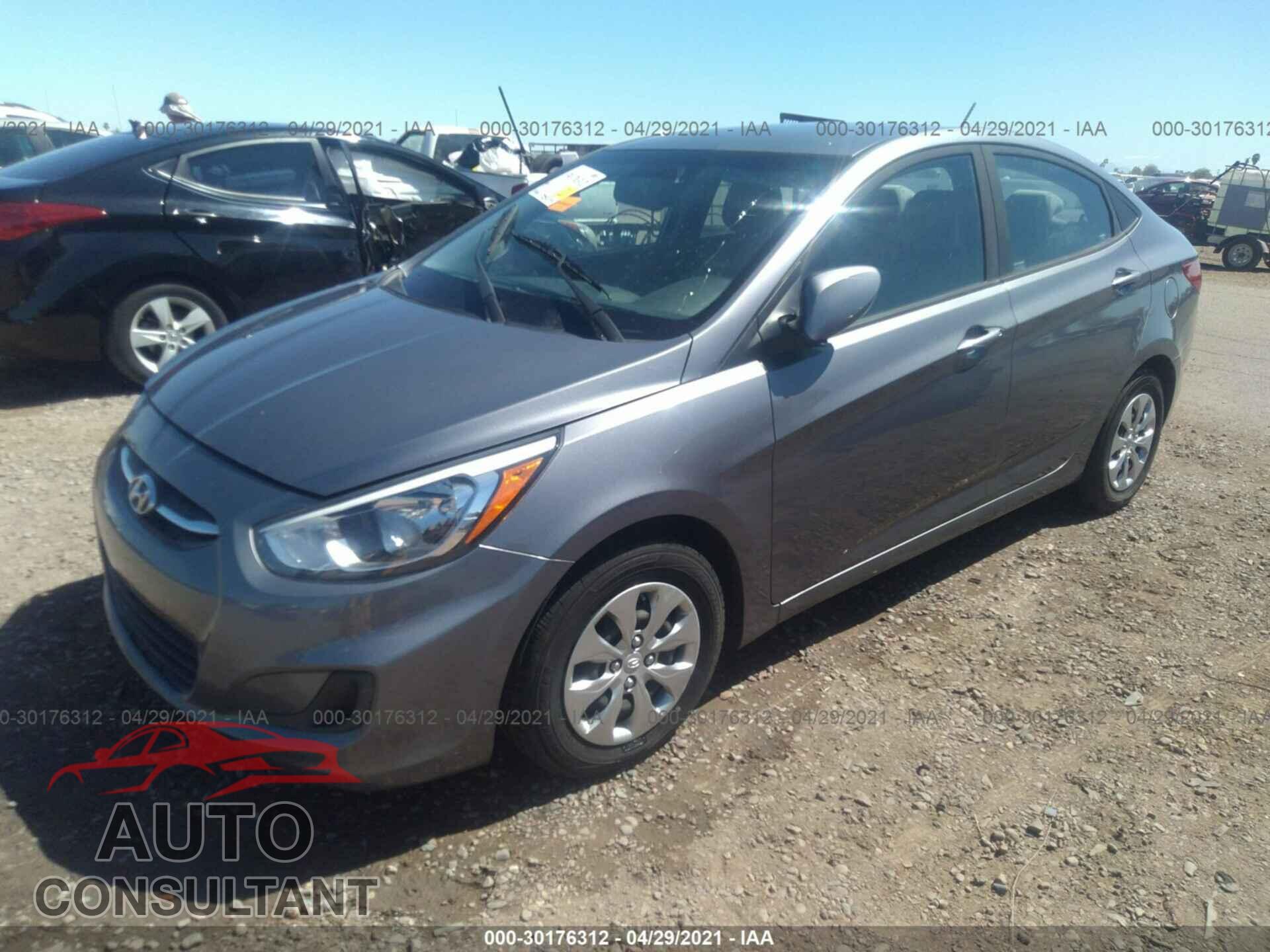 HYUNDAI ACCENT 2016 - KMHCT4AE9GU138768