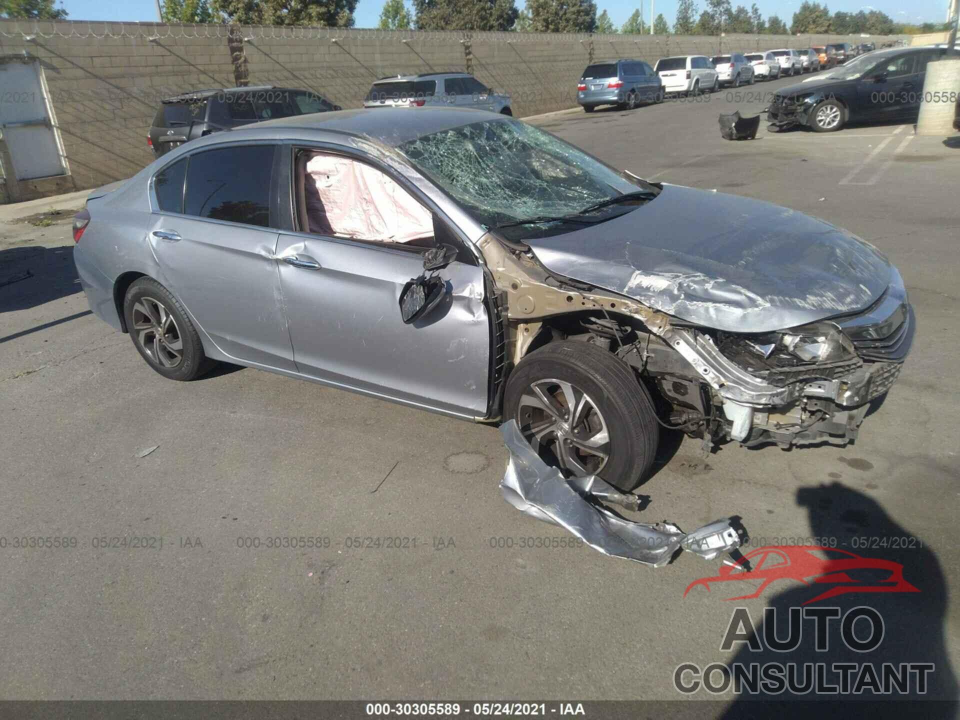 HONDA ACCORD SEDAN 2016 - 1HGCR2F3XGA197958