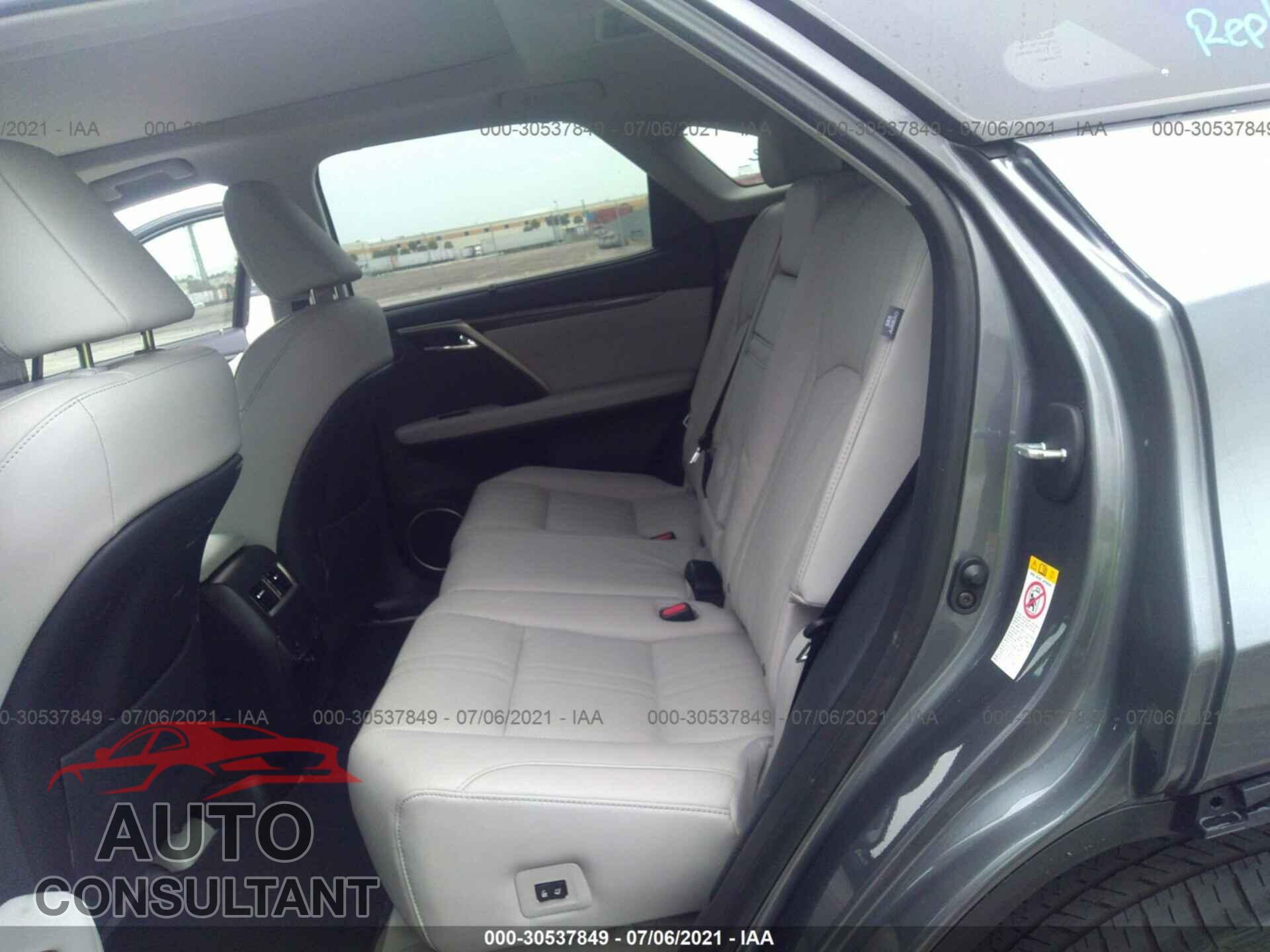 LEXUS RX 2019 - 2T2BGMCA7KC039916