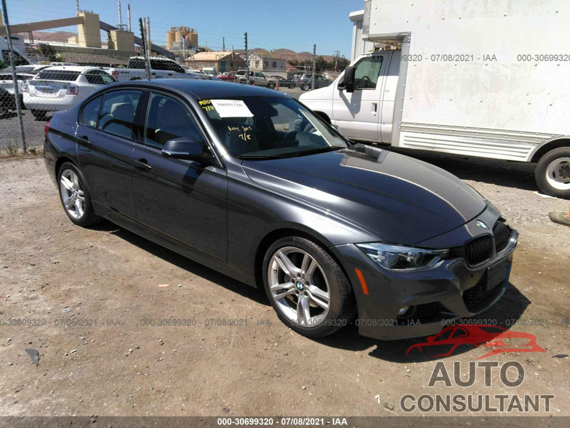 BMW 3 SERIES 2016 - WBA8E9C52GK604239