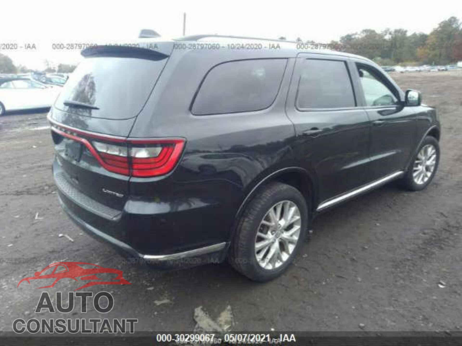 DODGE DURANGO 2016 - 1C4RDJDG2GC398040