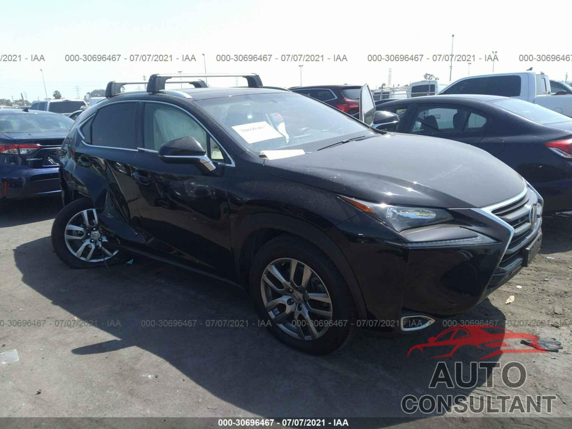 LEXUS NX 200T 2016 - JTJBARBZ8G2052333