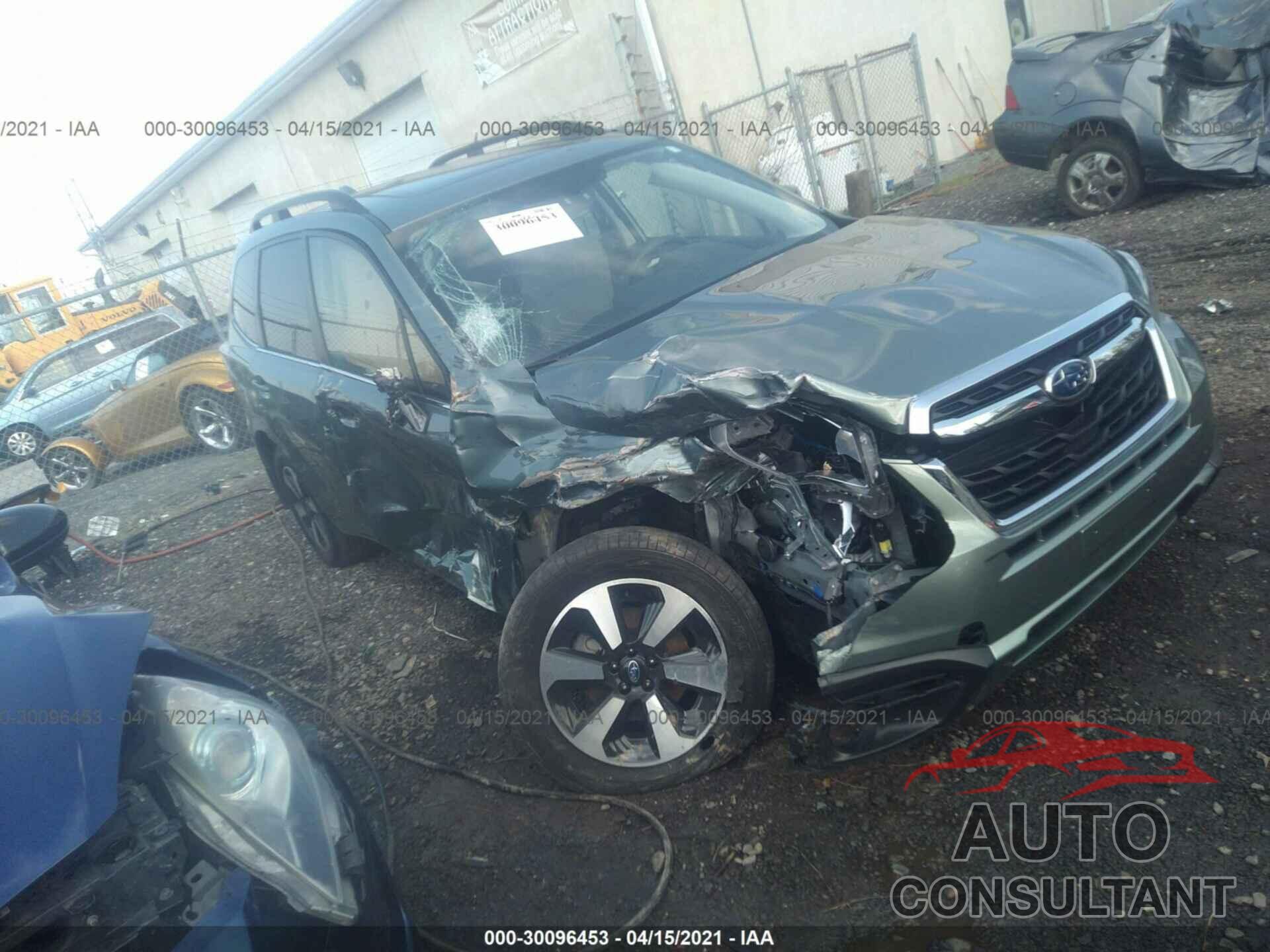 SUBARU FORESTER 2018 - JF2SJALC6JH516658
