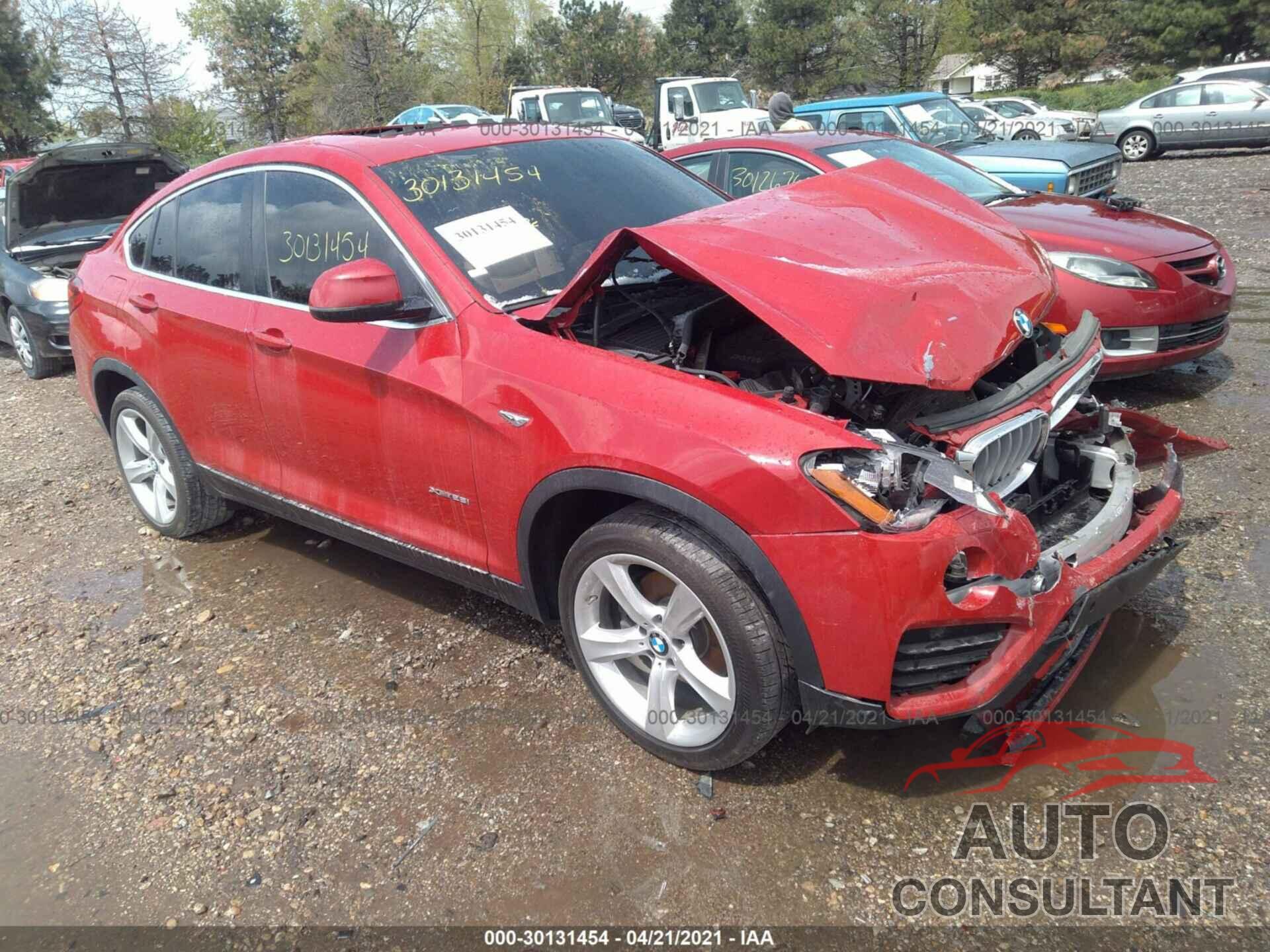 BMW X4 2016 - 5UXXW3C54G0R20082