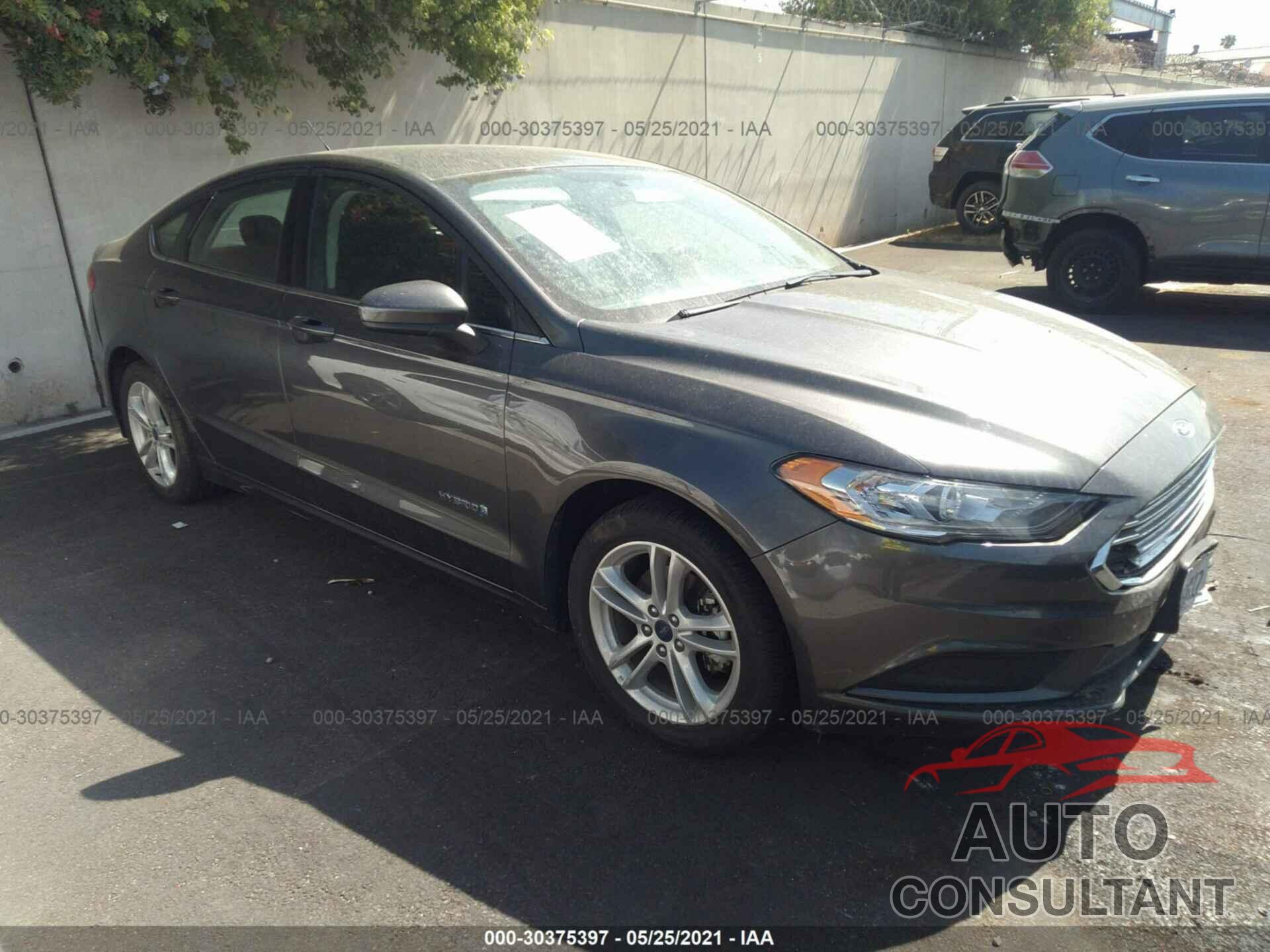 FORD FUSION HYBRID 2018 - 3FA6P0LU4JR225601