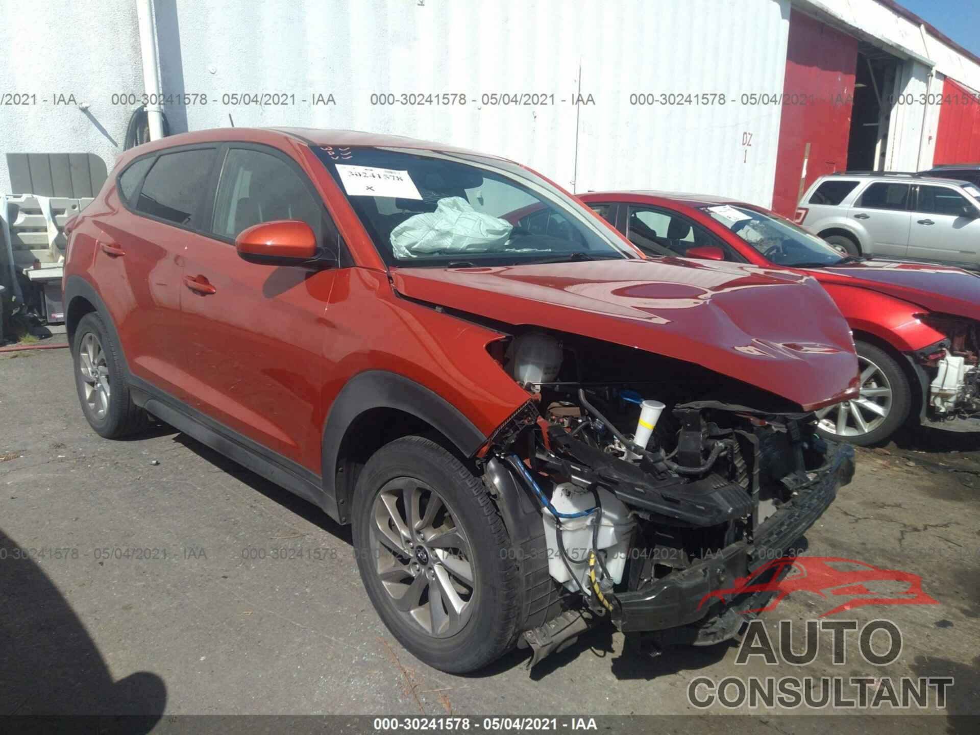 HYUNDAI TUCSON 2017 - KM8J23A47HU473430
