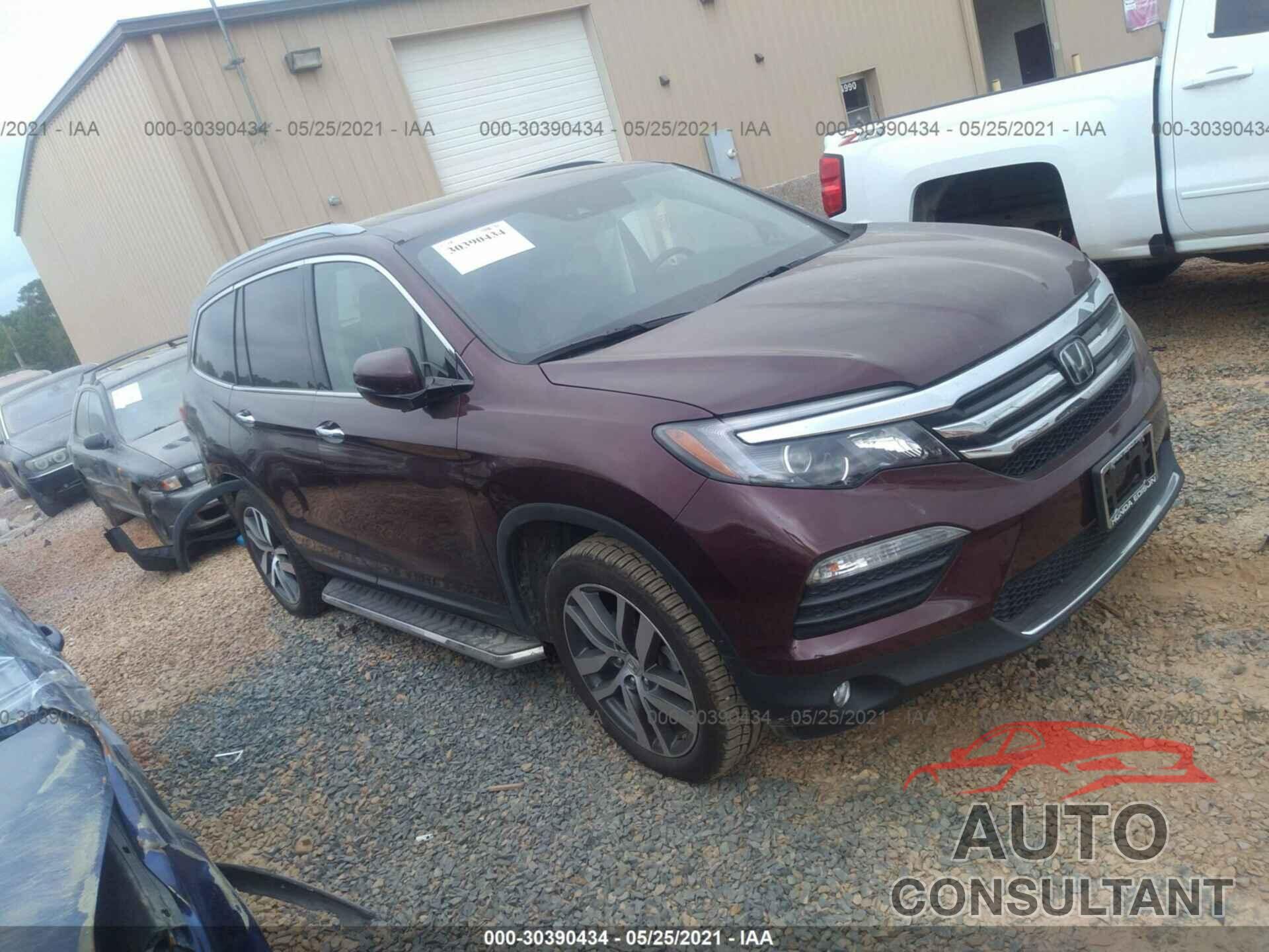 HONDA PILOT 2016 - 5FNYF6H02GB122637