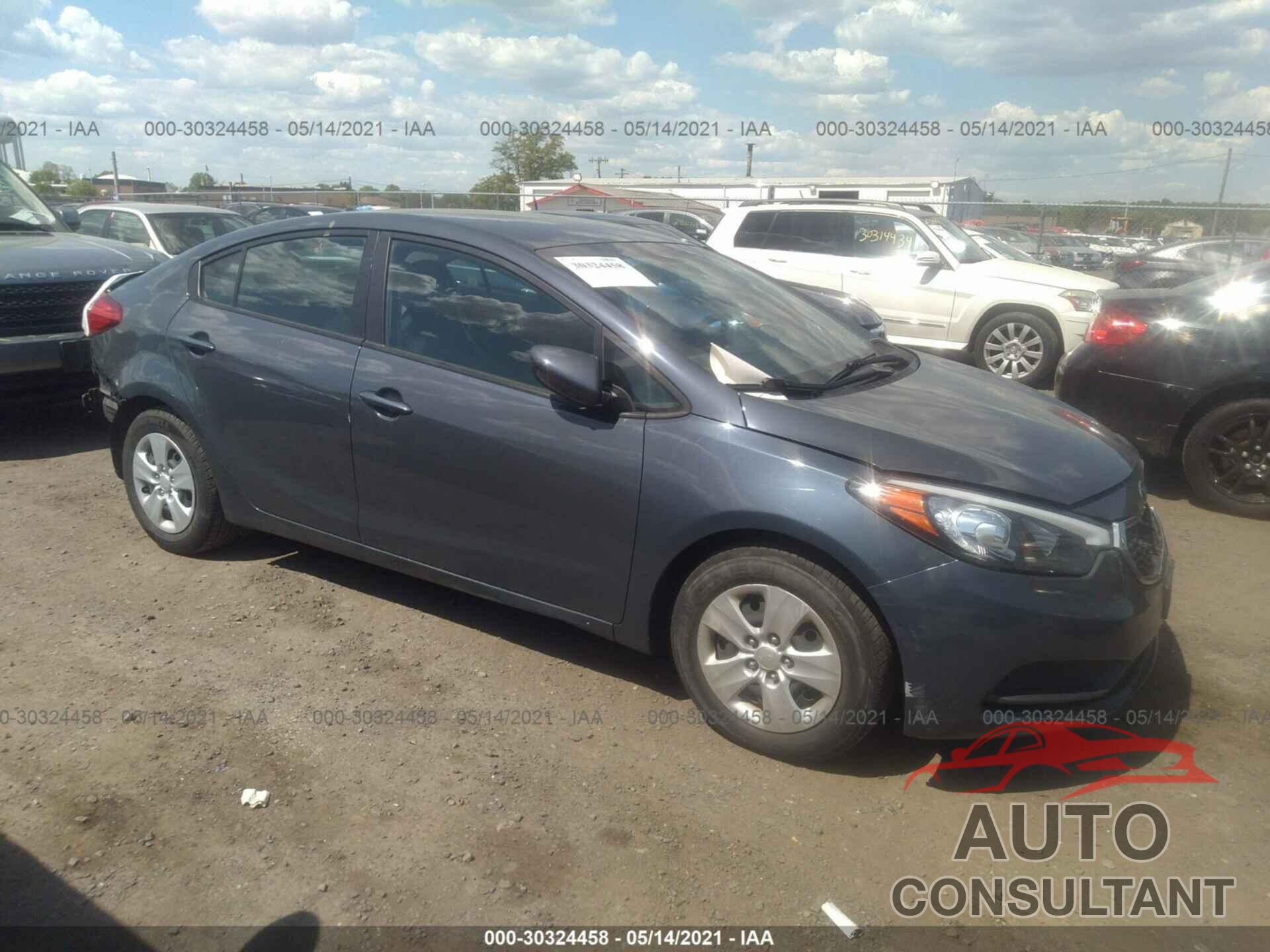 KIA FORTE 2016 - KNAFK4A63G5493746