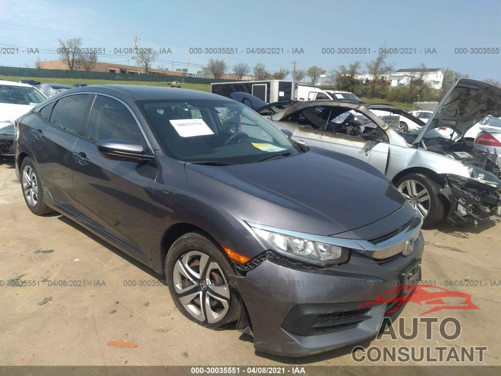 HONDA CIVIC SEDAN 2016 - 19XFC2F58GE205213