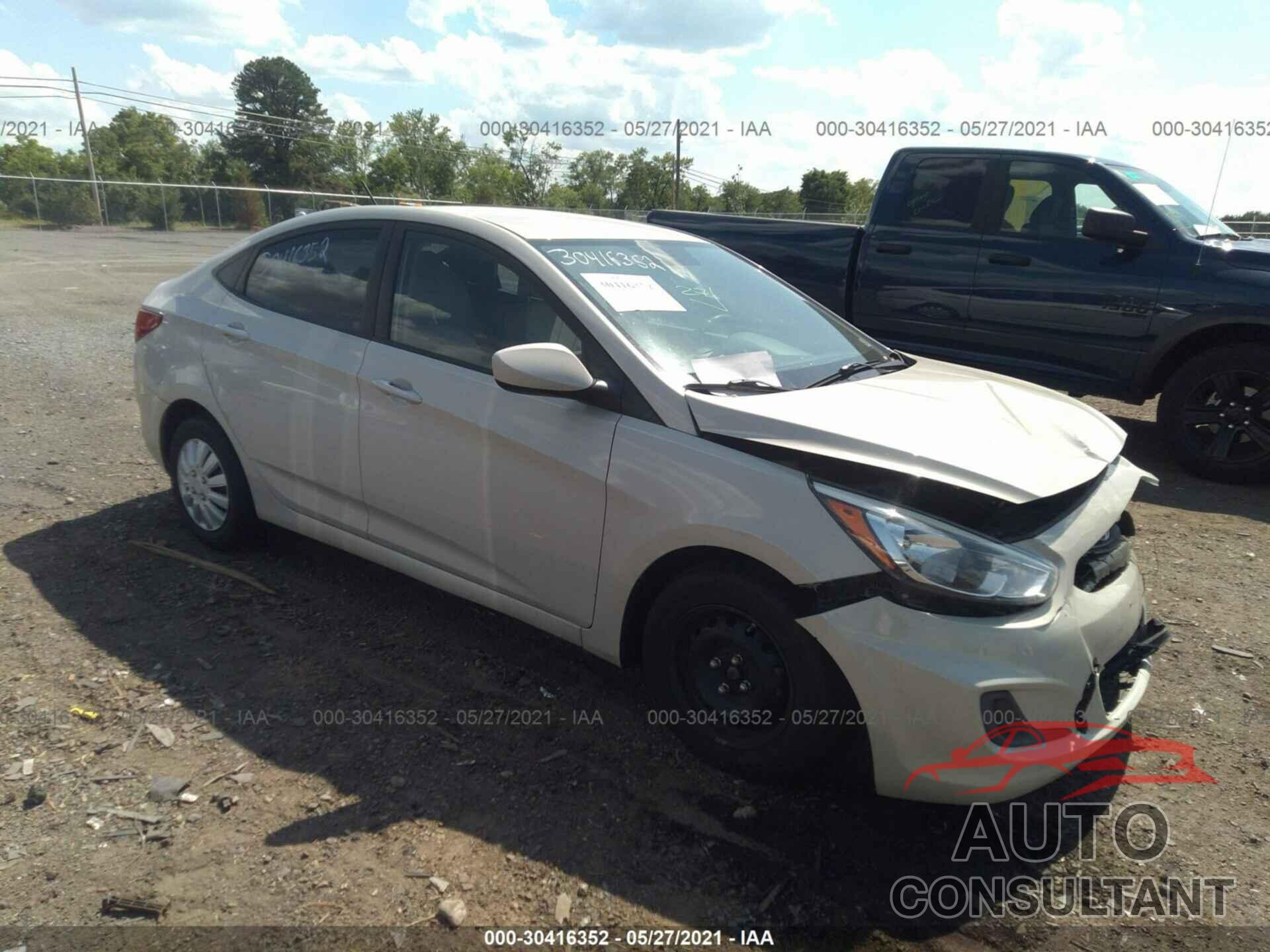 HYUNDAI ACCENT 2016 - KMHCT4AE5GU962492