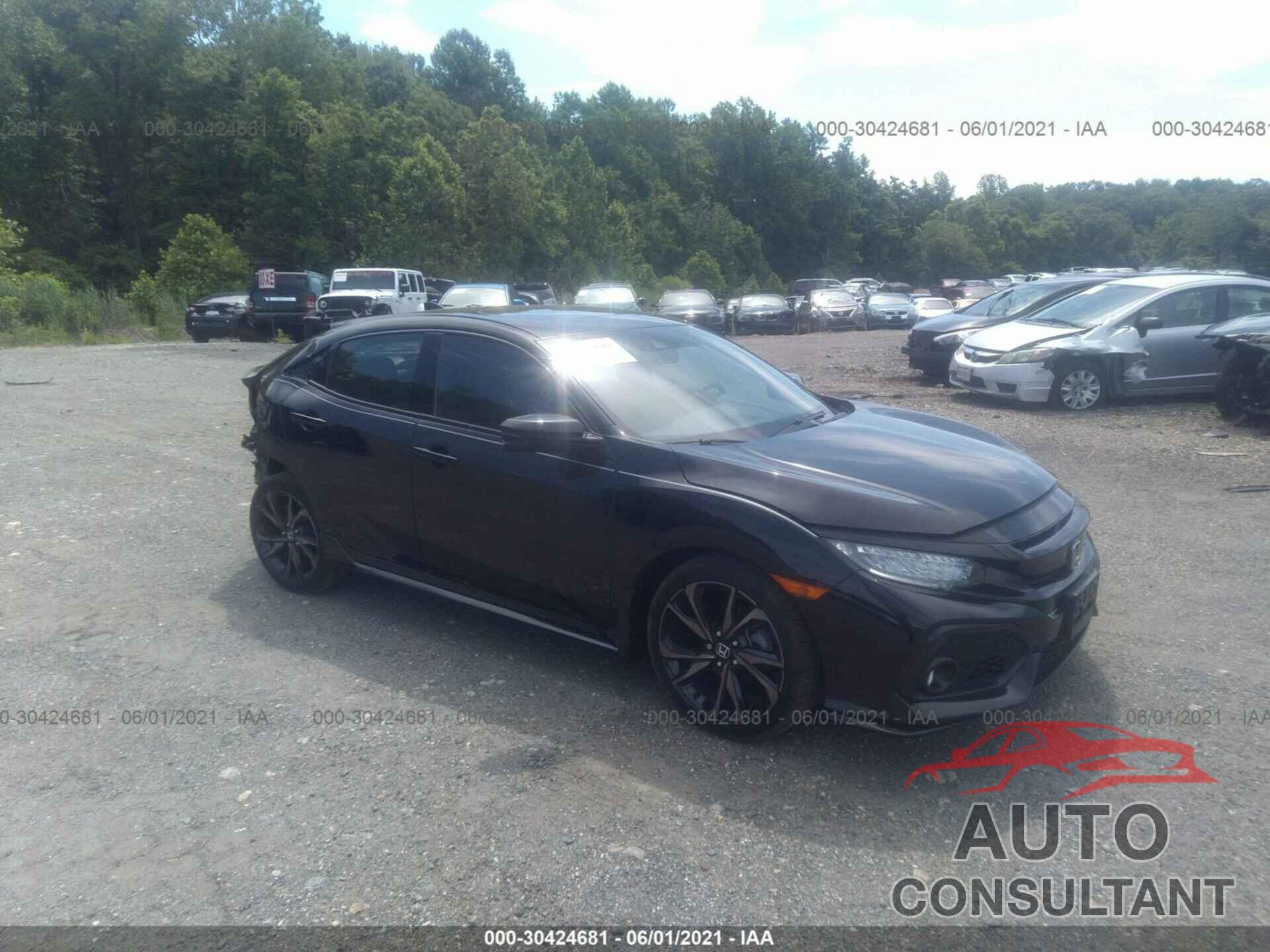 HONDA CIVIC HATCHBACK 2019 - SHHFK7H94KU418838