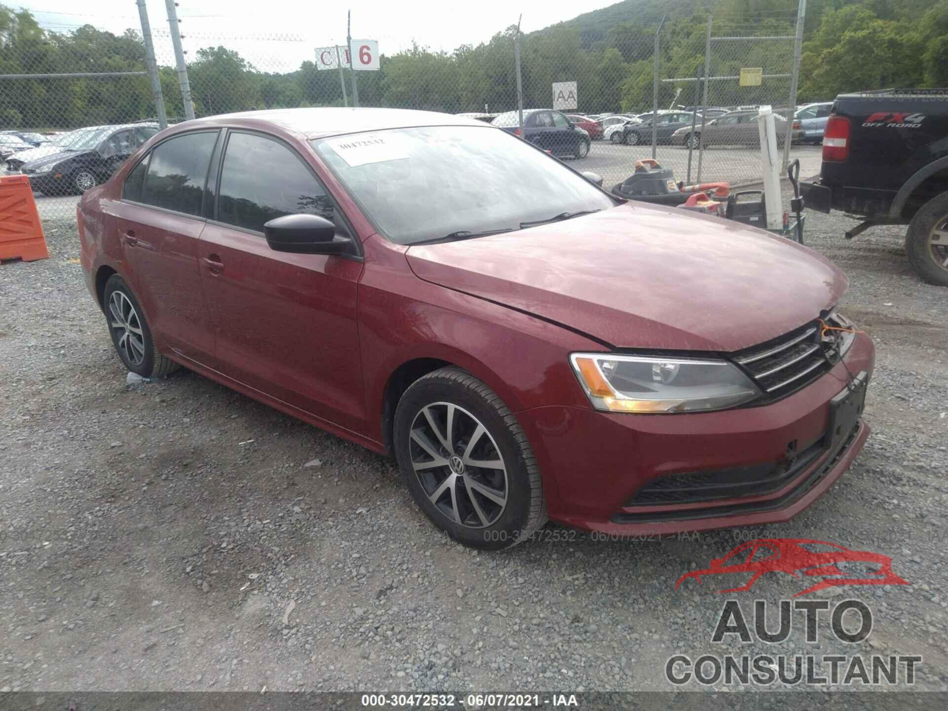 VOLKSWAGEN JETTA SEDAN 2016 - 3VWD67AJ6GM252386