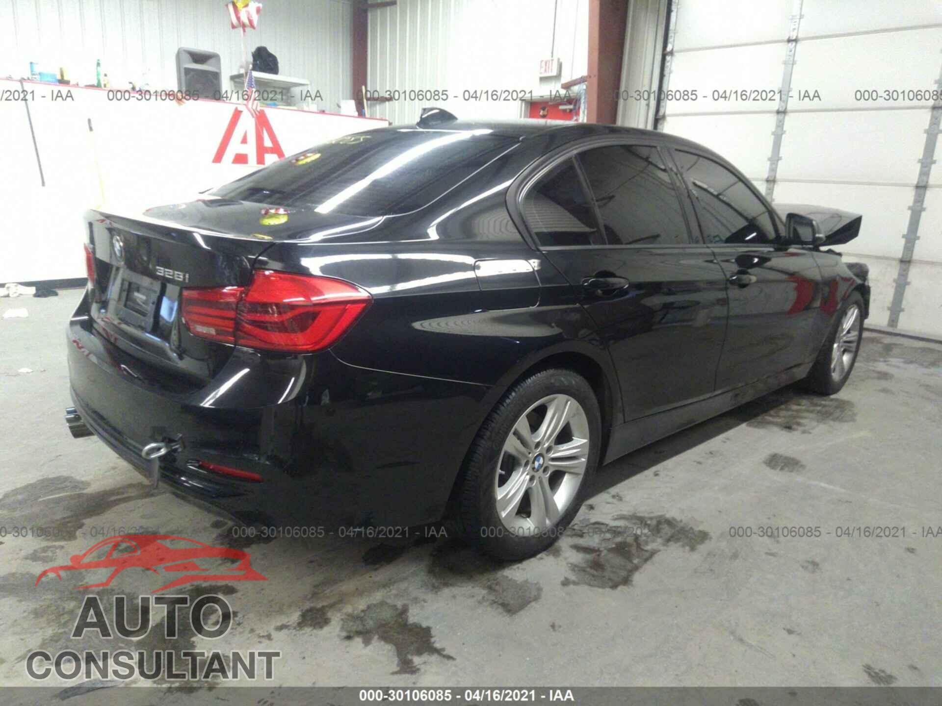 BMW 3 SERIES 2016 - WBA8E3G54GNU03867