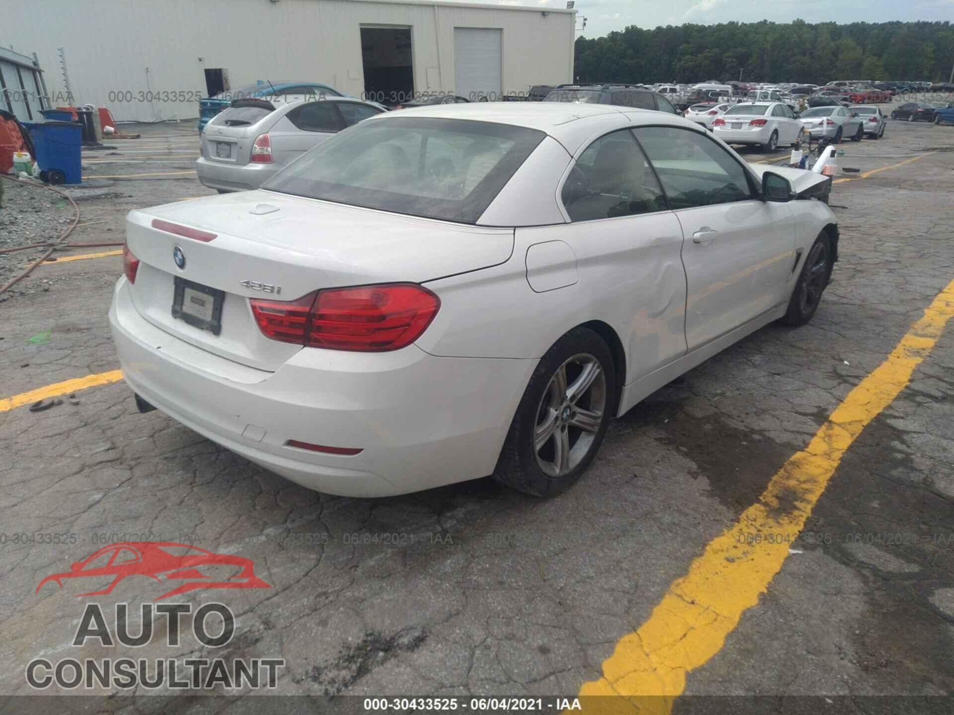 BMW 428I 2014 - WBA3V7C50EP770757