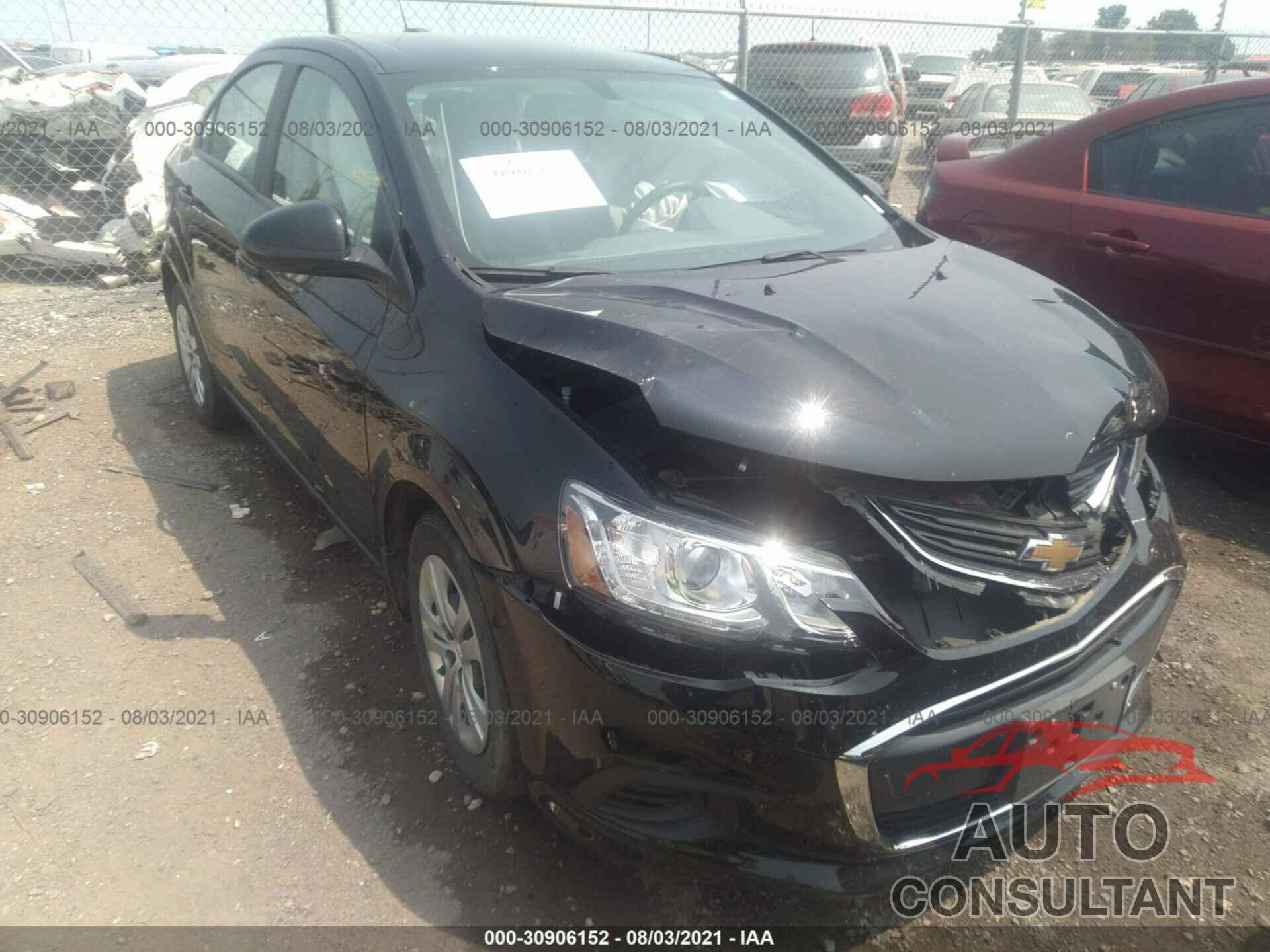 CHEVROLET SONIC 2020 - 1G1JB5SB4L4101669