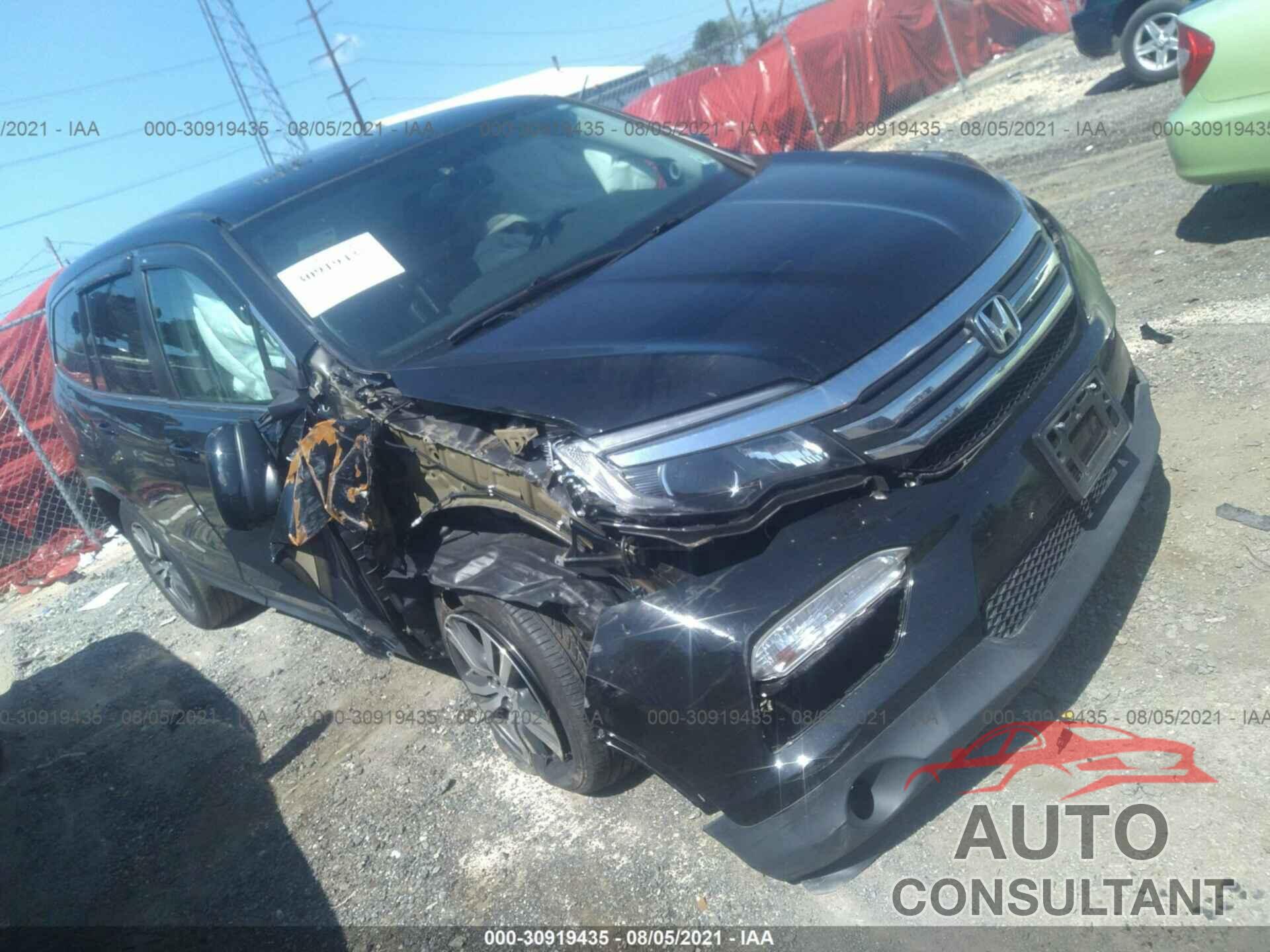 HONDA PILOT 2017 - 5FNYF6H55HB026868