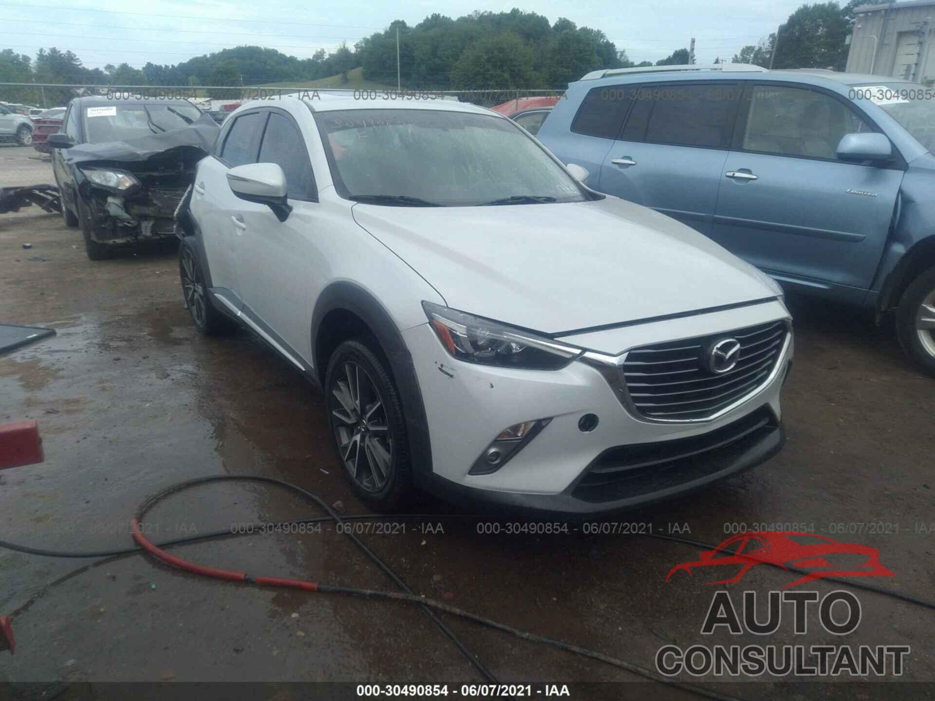 MAZDA CX-3 2016 - JM1DKBD79G0106312