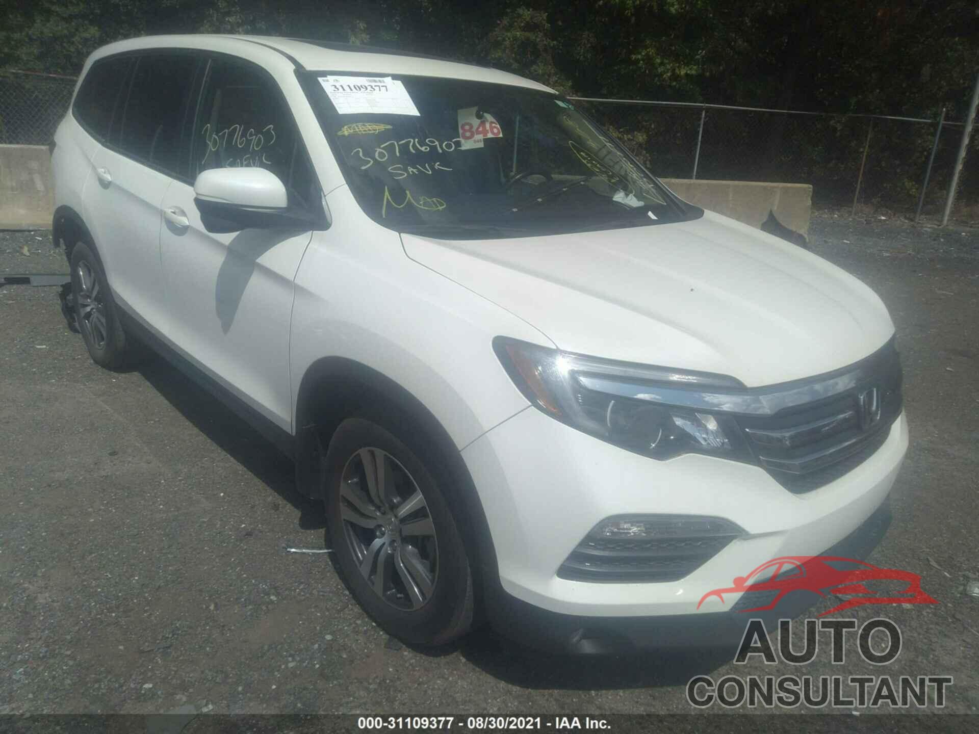 HONDA PILOT 2018 - 5FNYF6H55JB059326