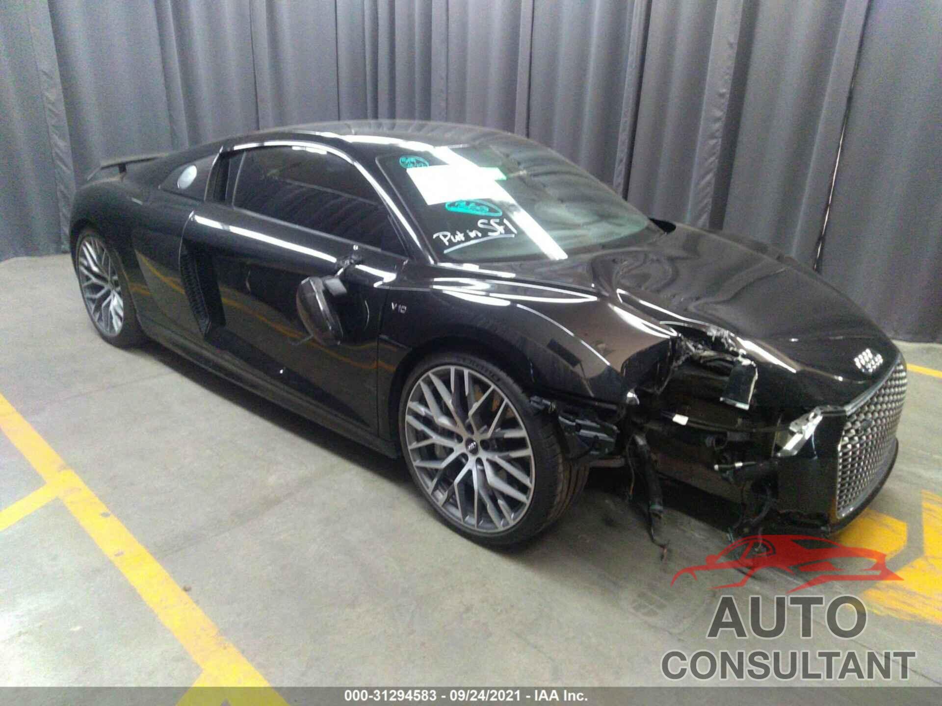 AUDI R8 2017 - WUAKBAFX7H7902017