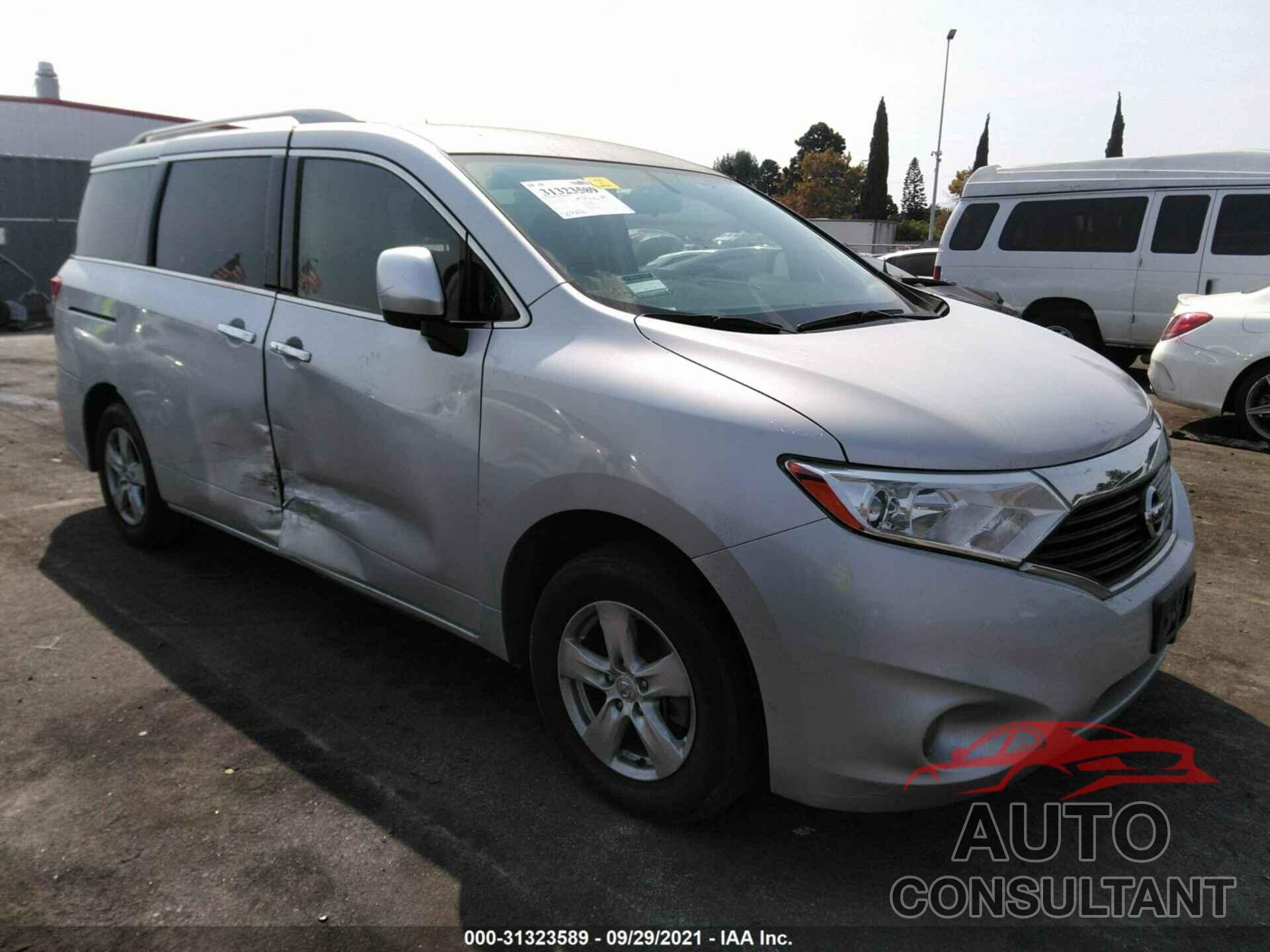 NISSAN QUEST 2017 - JN8AE2KP1H9170181