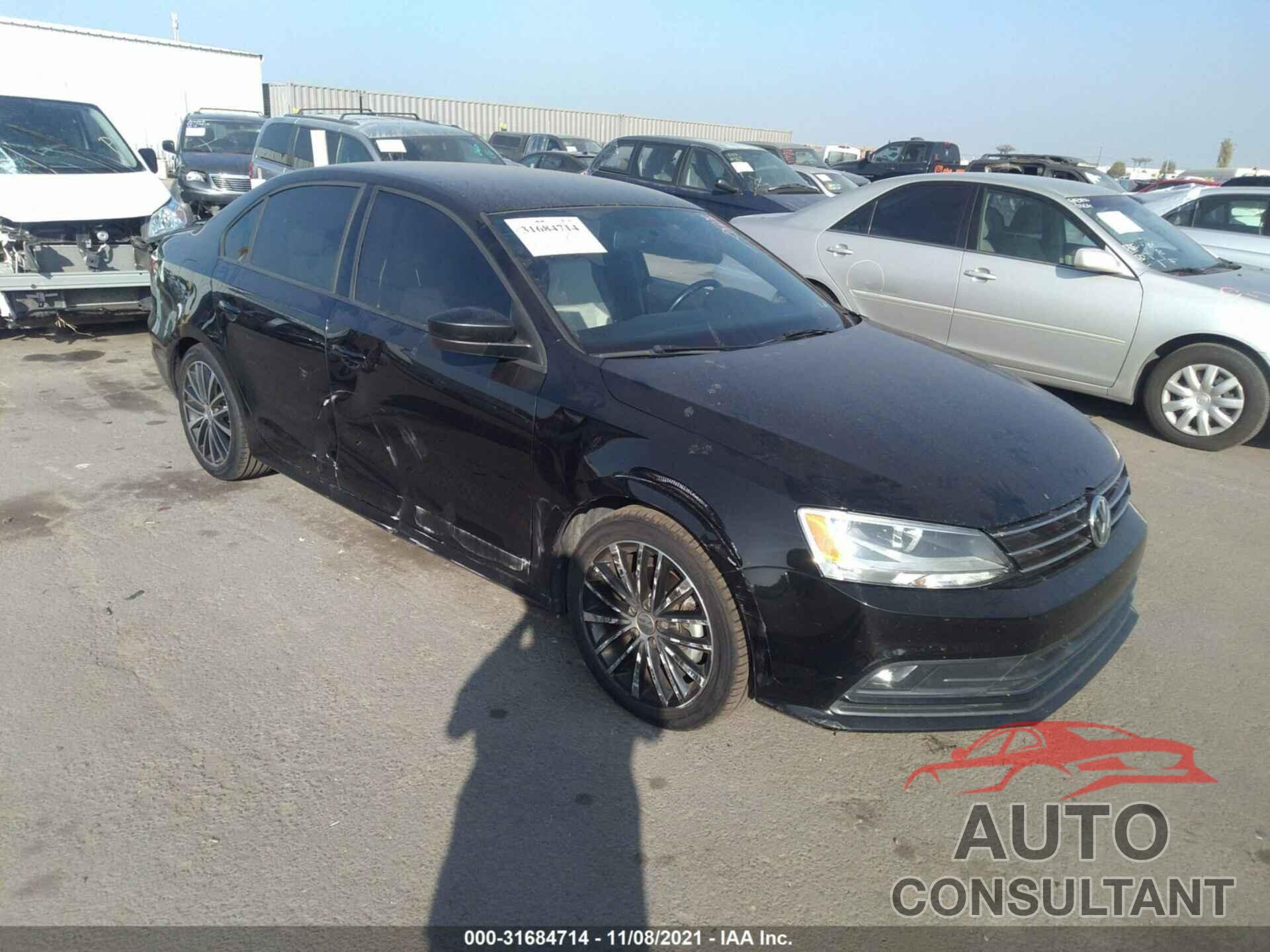 VOLKSWAGEN JETTA SEDAN 2016 - 3VWD17AJ3GM301204