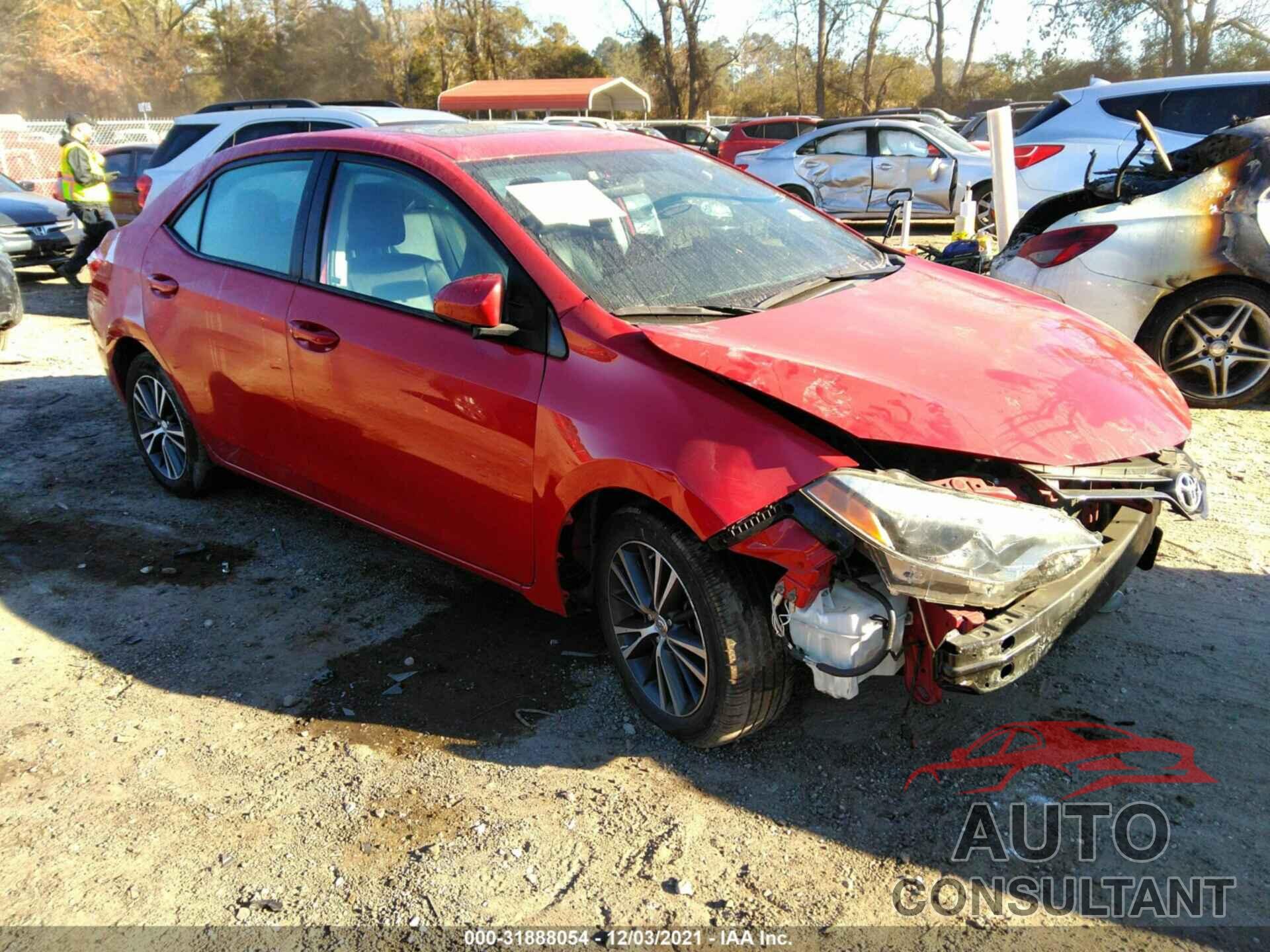 TOYOTA COROLLA 2016 - 2T1BURHE6GC593574