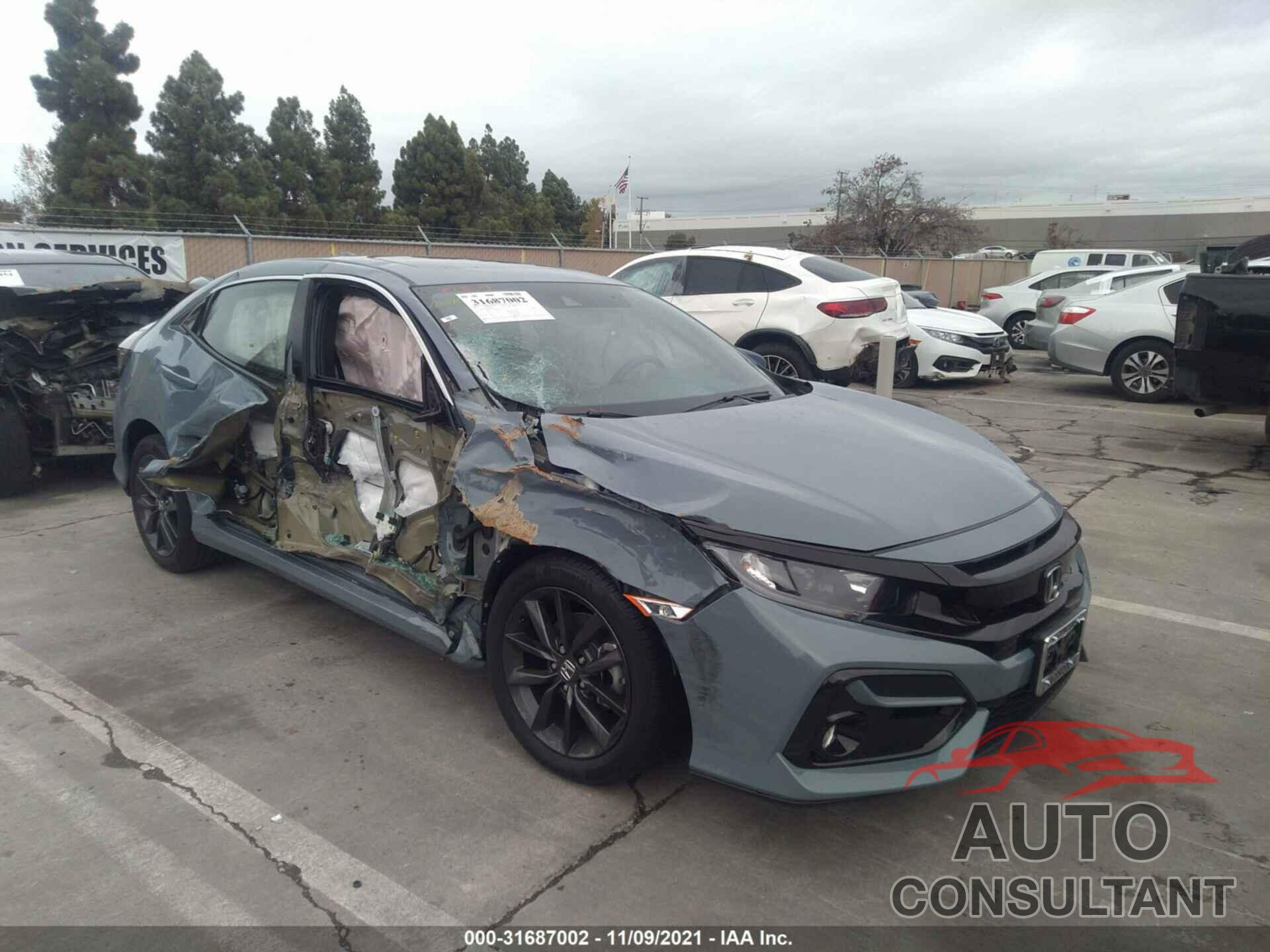 HONDA CIVIC HATCHBACK 2021 - SHHFK7H69MU427480