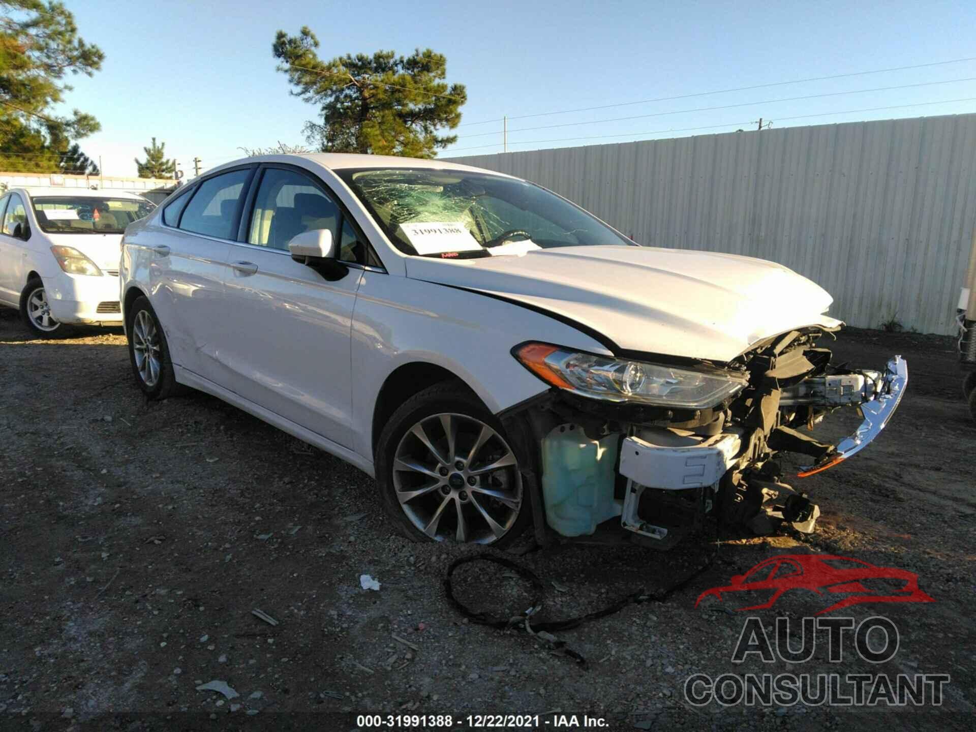 FORD FUSION 2017 - 3FA6P0H7XHR381722
