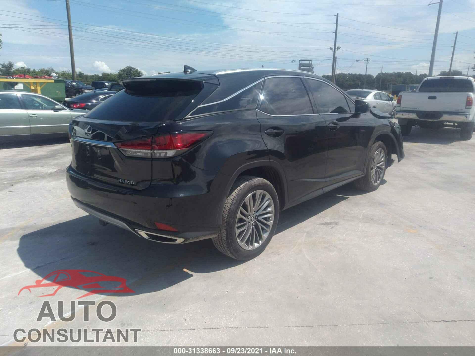 LEXUS RX 2020 - 2T2JZMAA2LC156507