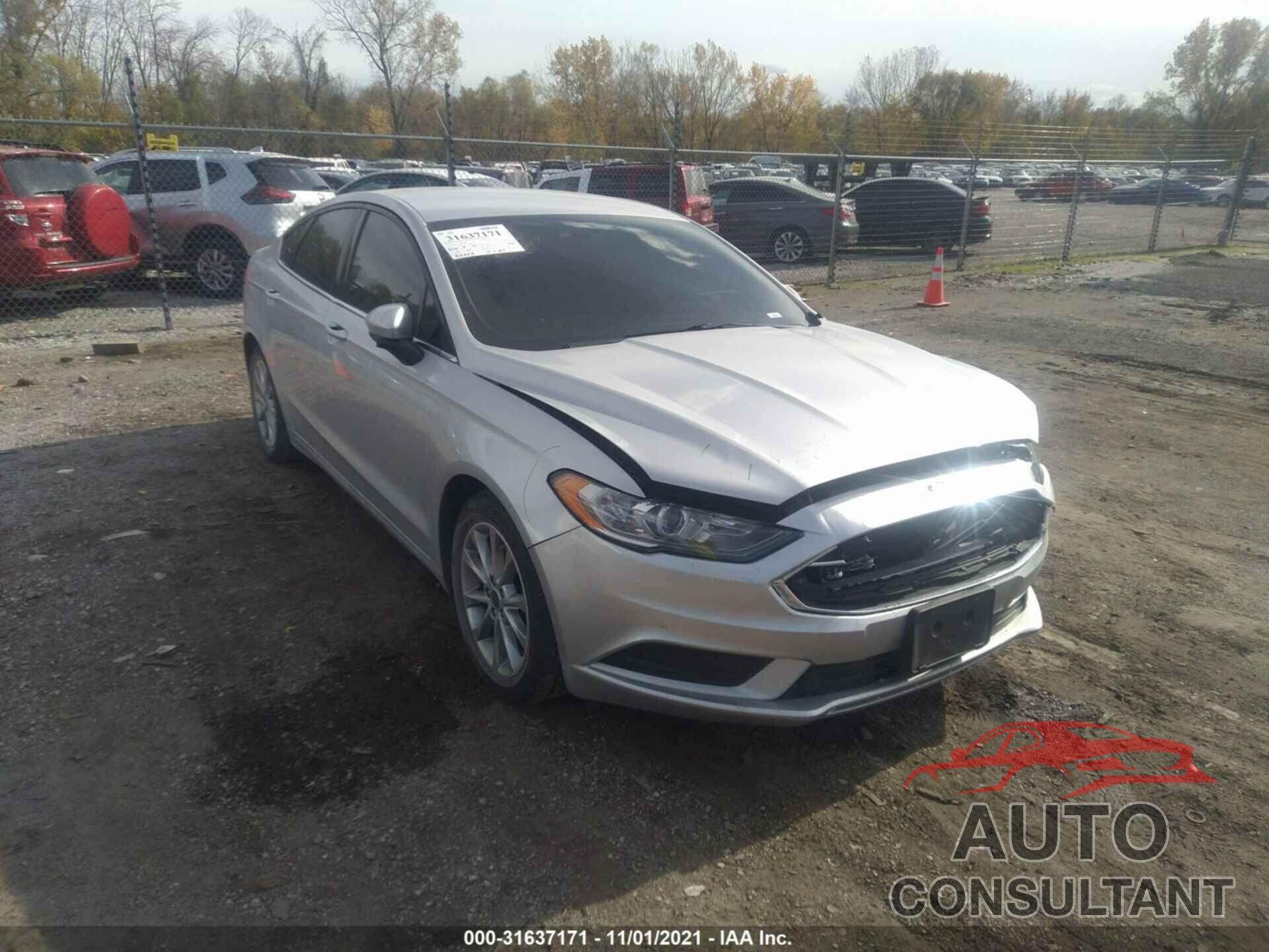FORD FUSION 2017 - 3FA6P0H70HR377954