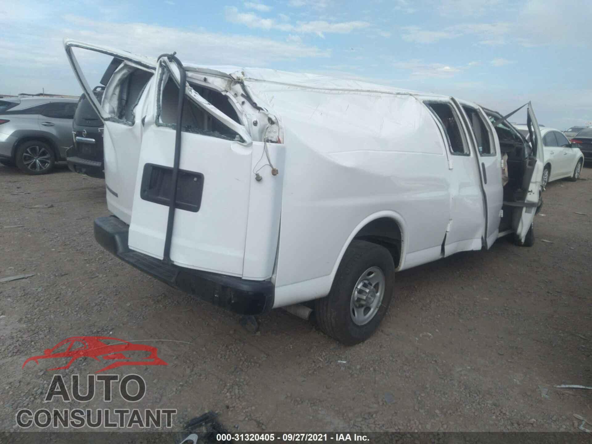 CHEVROLET EXPRESS CARGO VAN 2017 - 1GCZGHFF9H1276258