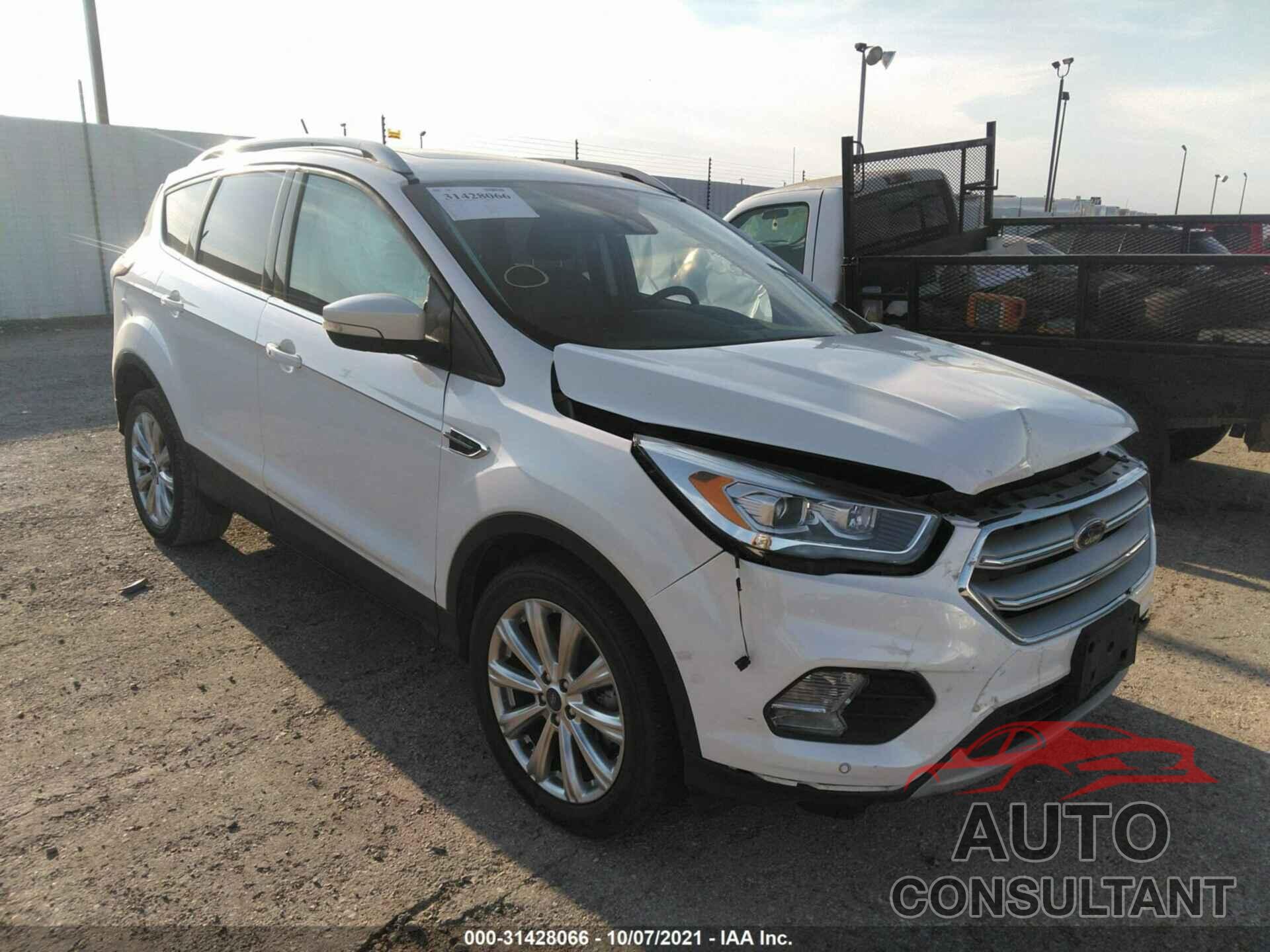 FORD ESCAPE 2018 - 1FMCU0J99JUA21241