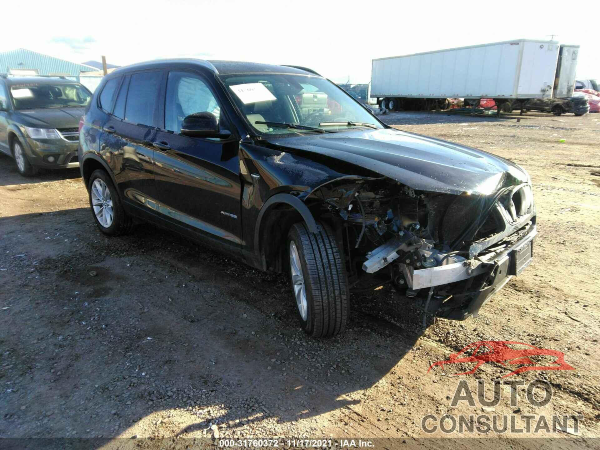 BMW X3 2017 - 5UXWX9C37H0W80229