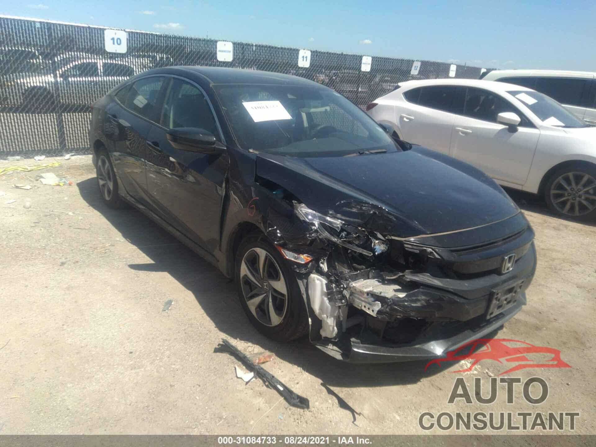 HONDA CIVIC SEDAN 2019 - 19XFC2F68KE011993