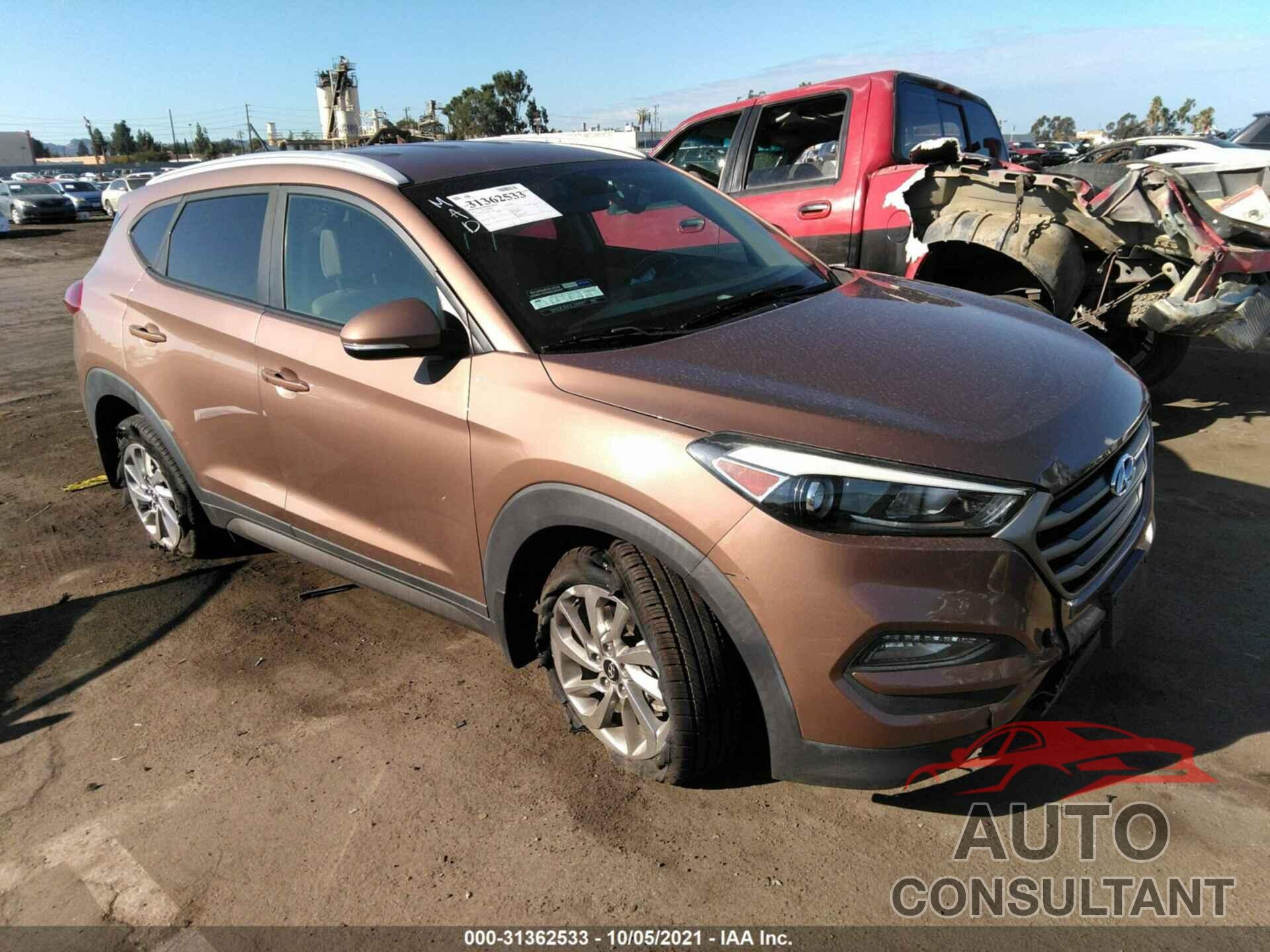 HYUNDAI TUCSON 2016 - KM8J33A25GU252001
