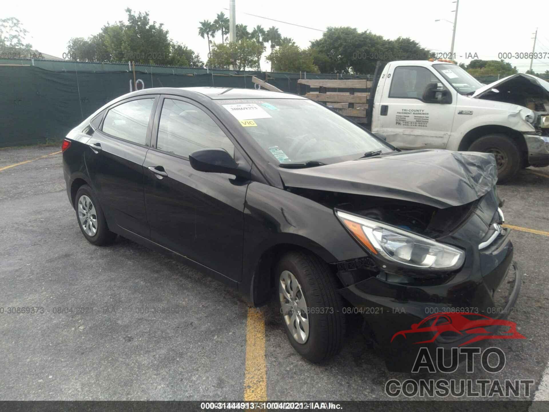 HYUNDAI ACCENT 2016 - KMHCT4AE0GU165292