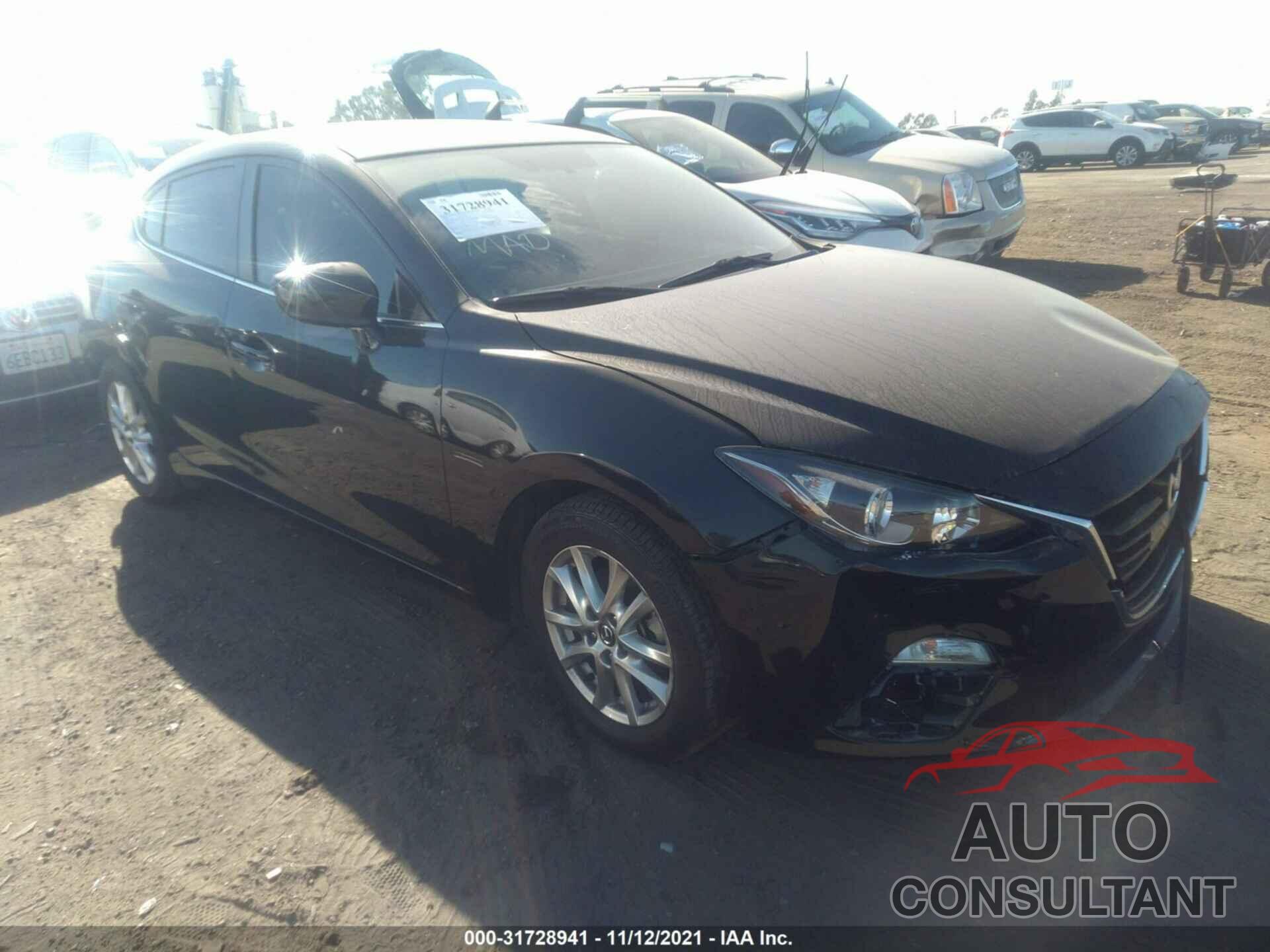 MAZDA MAZDA3 2016 - JM1BM1U78G1283133