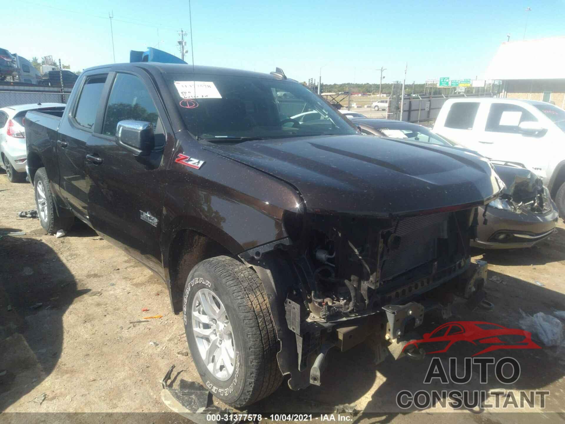 CHEVROLET SILVERADO 1500 2019 - 1GCUYDED6KZ342368