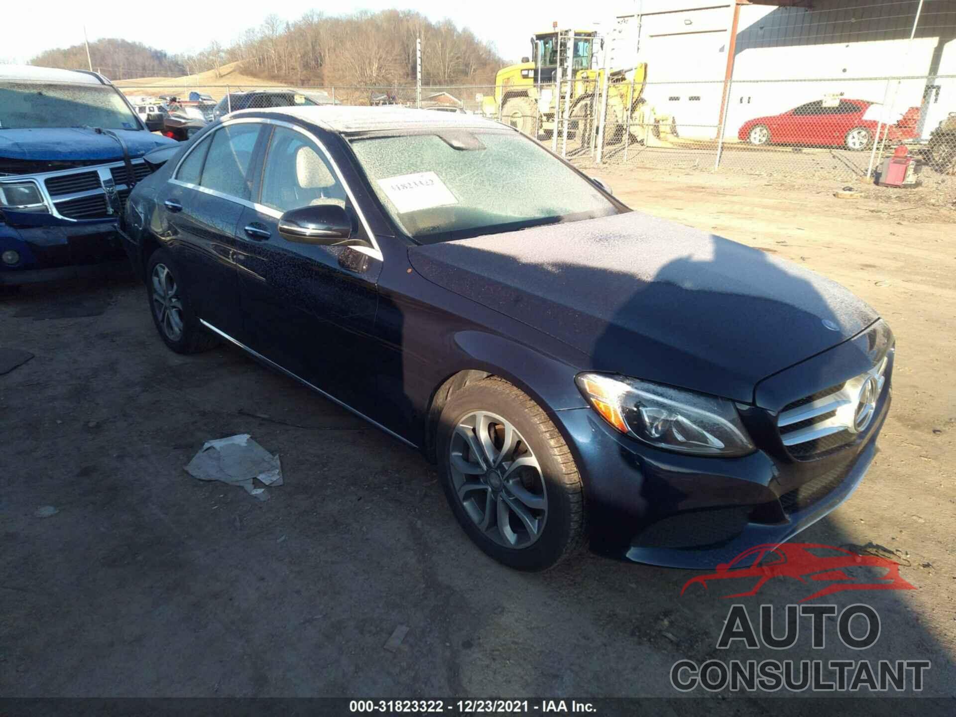 MERCEDES-BENZ C-CLASS 2016 - WDDWF4KB2GR137614