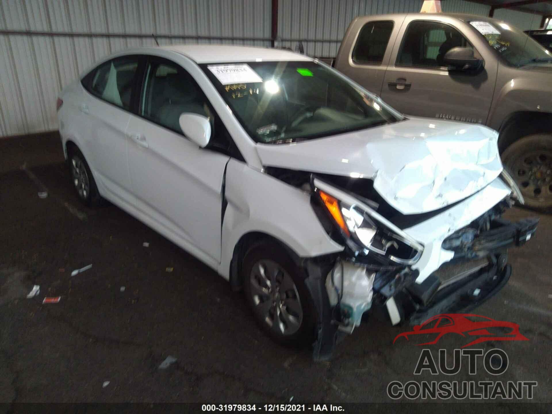 HYUNDAI ACCENT 2017 - KMHCT4AEXHU329908
