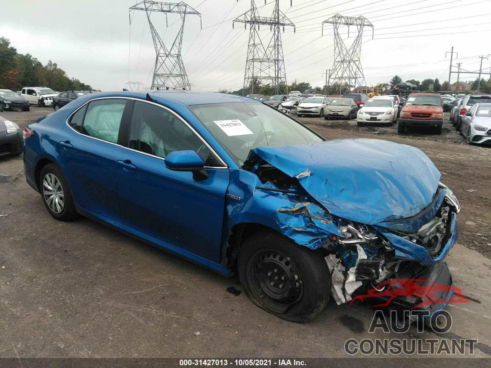 TOYOTA CAMRY 2020 - 4T1C31AK0LU016735