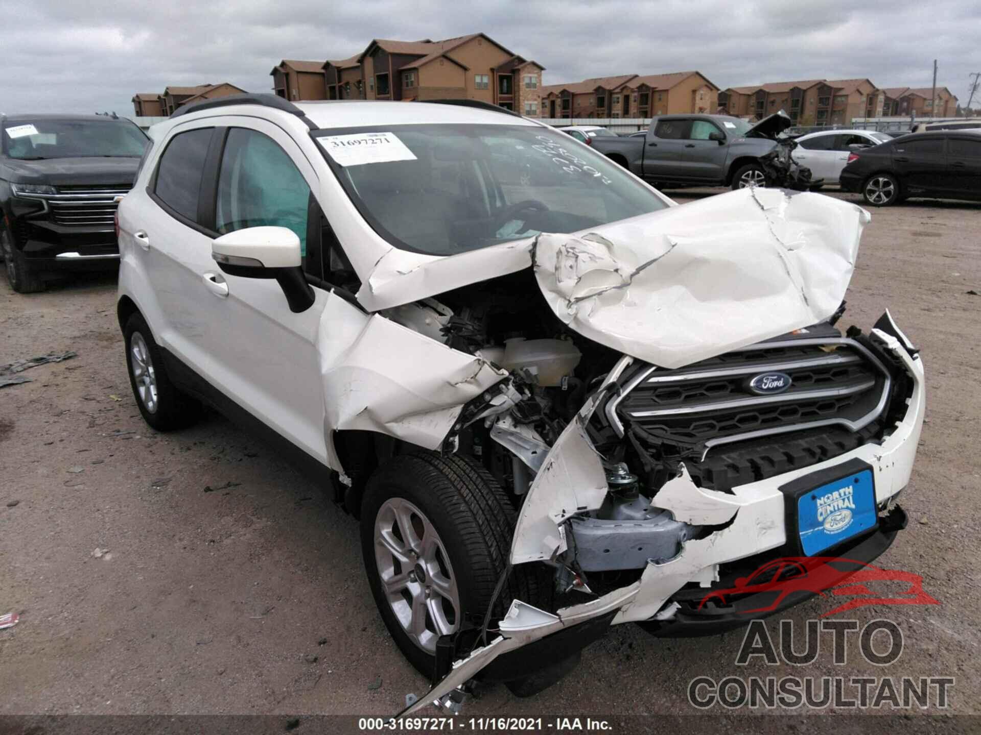 FORD ECOSPORT 2021 - MAJ3S2GE0MC411395