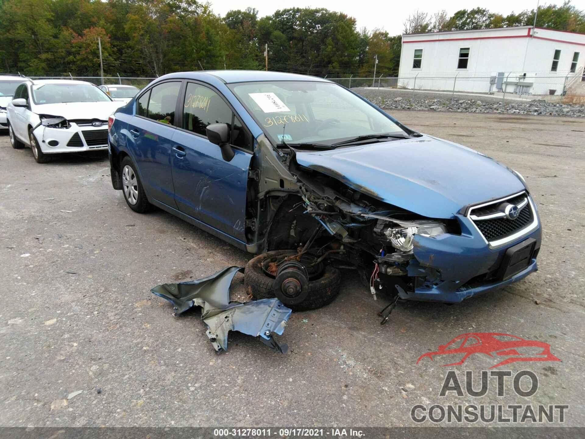 SUBARU IMPREZA SEDAN 2016 - JF1GJAA61GH018917